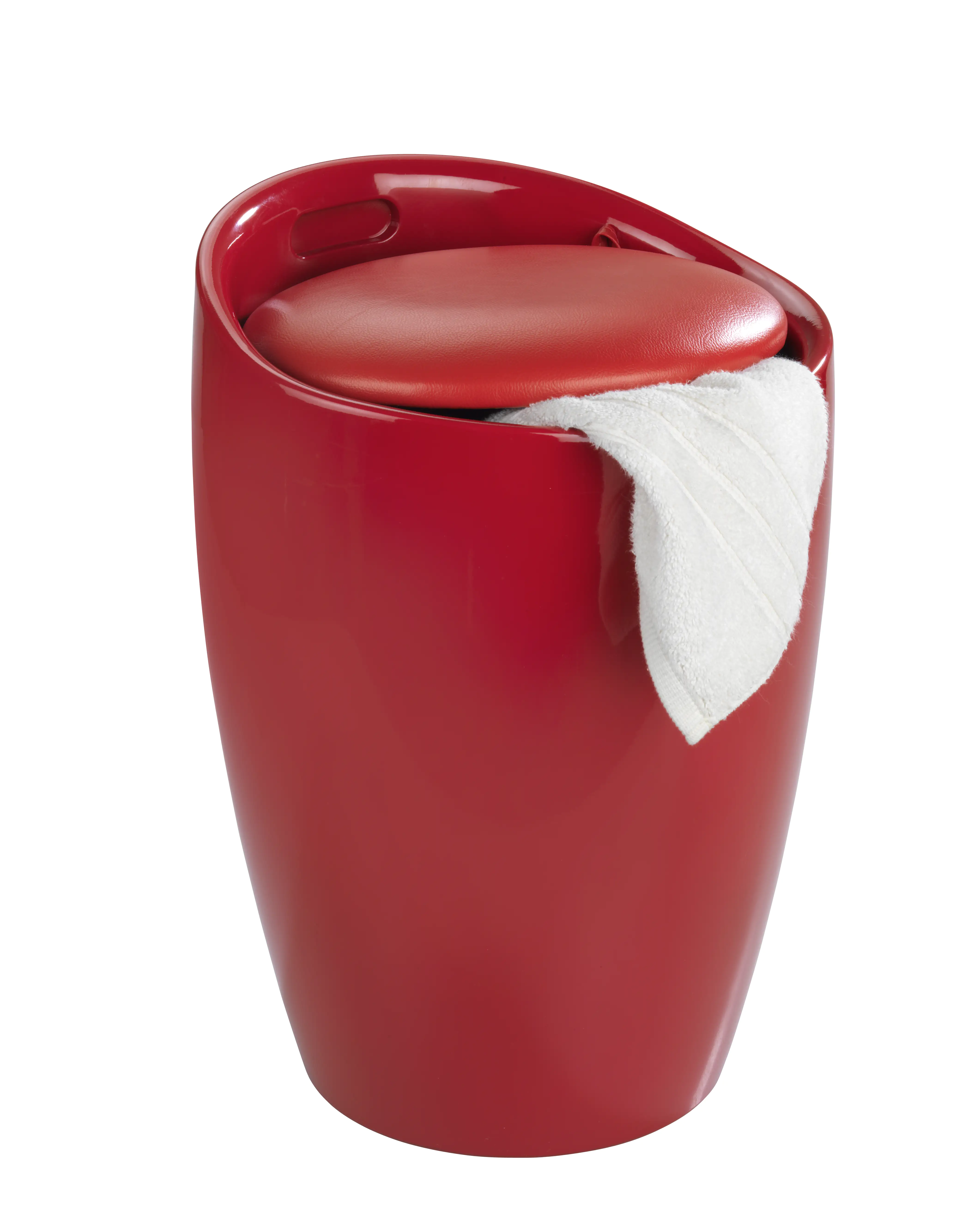 Wenko Wäschesammler Candy 20 L rot