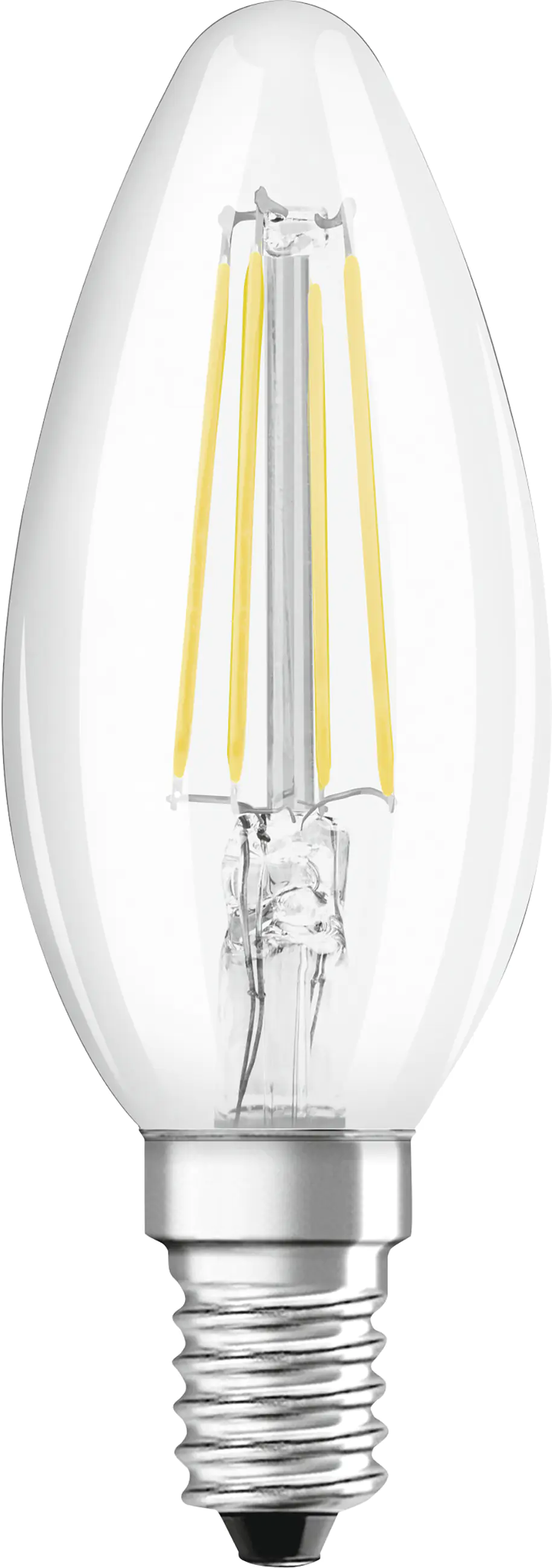 Bellalux LED Kerzenlampe Klassik B40 E14 4 W neutralweiß klar Bellalux LED Kerzenlampe Klassik B40 E14 4 W neutralweiß klar