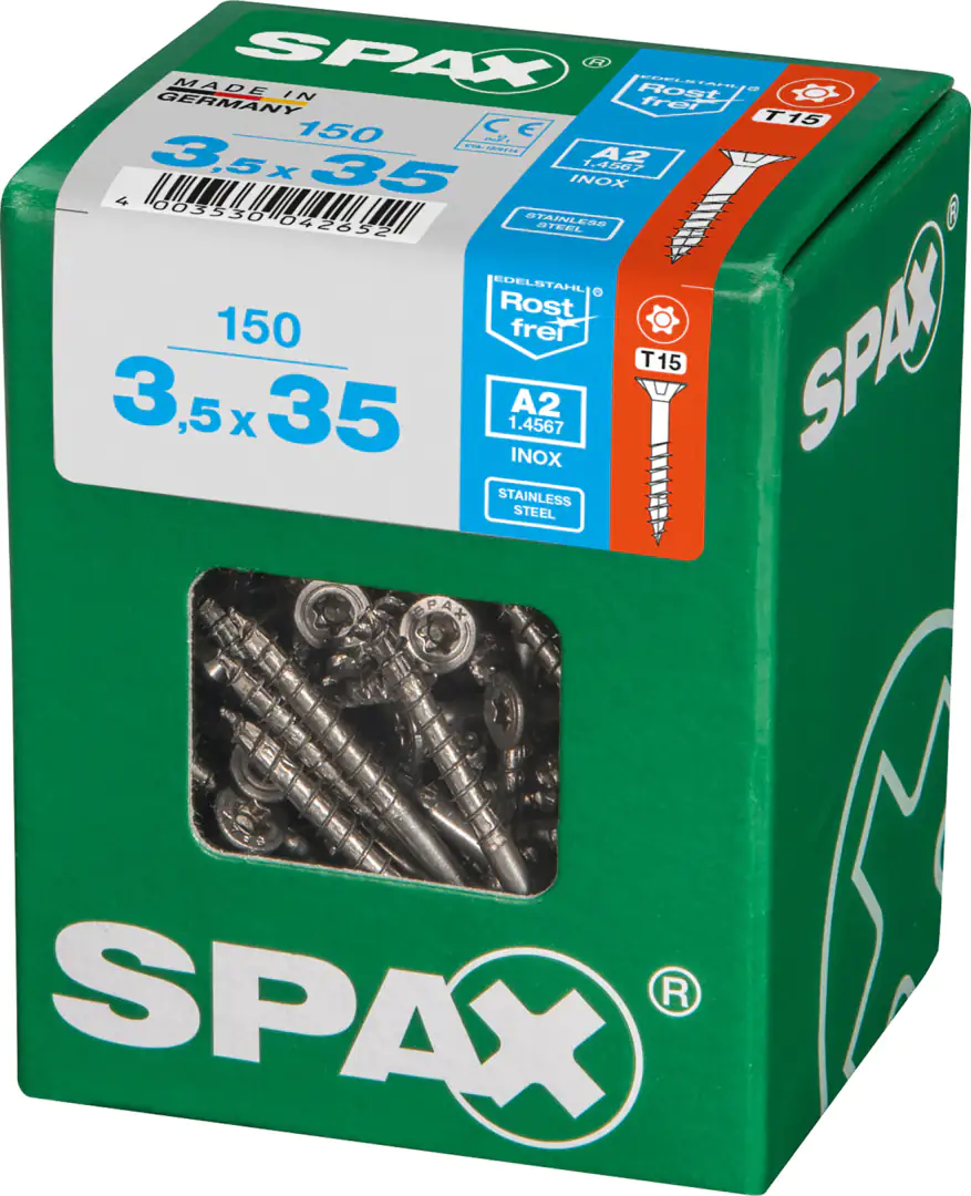 Spax Universalschrauben 3.5 x 35 mm TX 15 - 150 Stk.