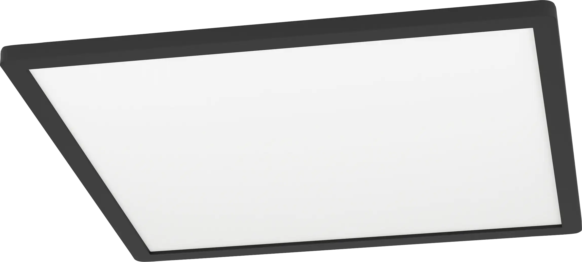 Eglo Connect LED Deckenleuchte Rovito-Z schwarz 42 x 42 cm dimmbar, ww-kw