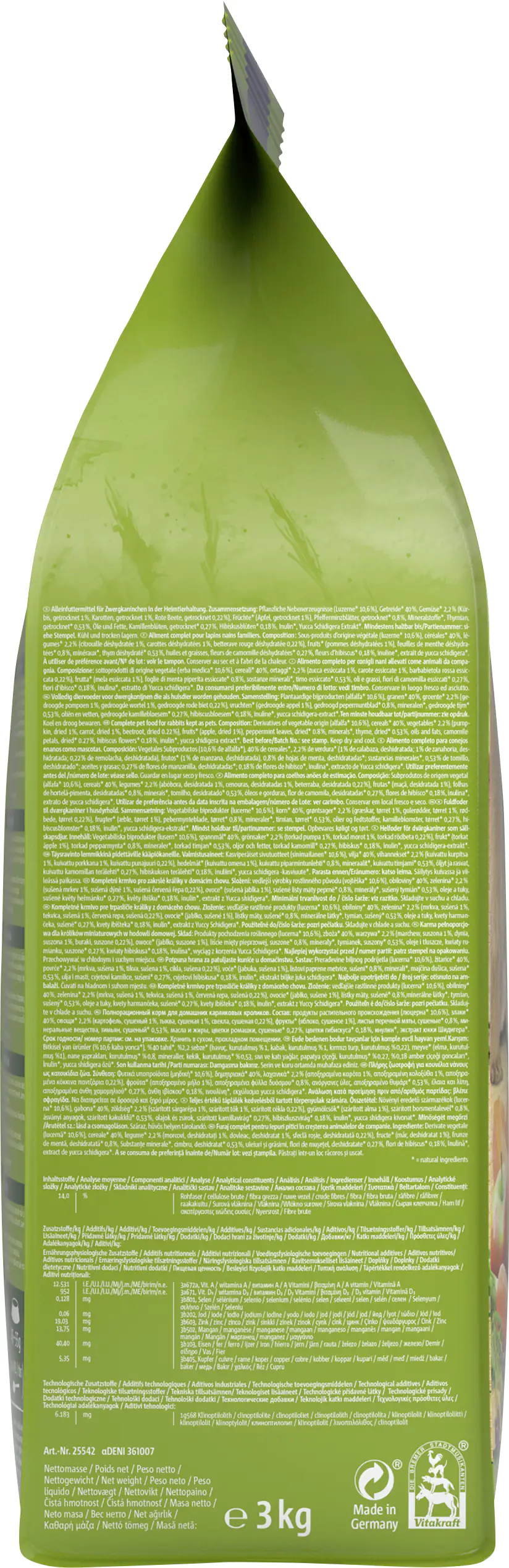 Vitakraft Menu Vital 3 kg Vitakraft Menu Vital 3 kg