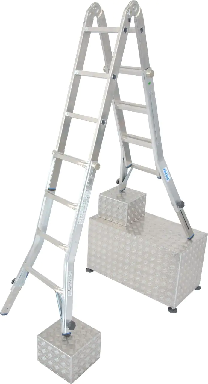 Krause Aluminium-Teleskopleiter STABILO 5 m Krause Aluminium-Teleskopleiter STABILO 5 m