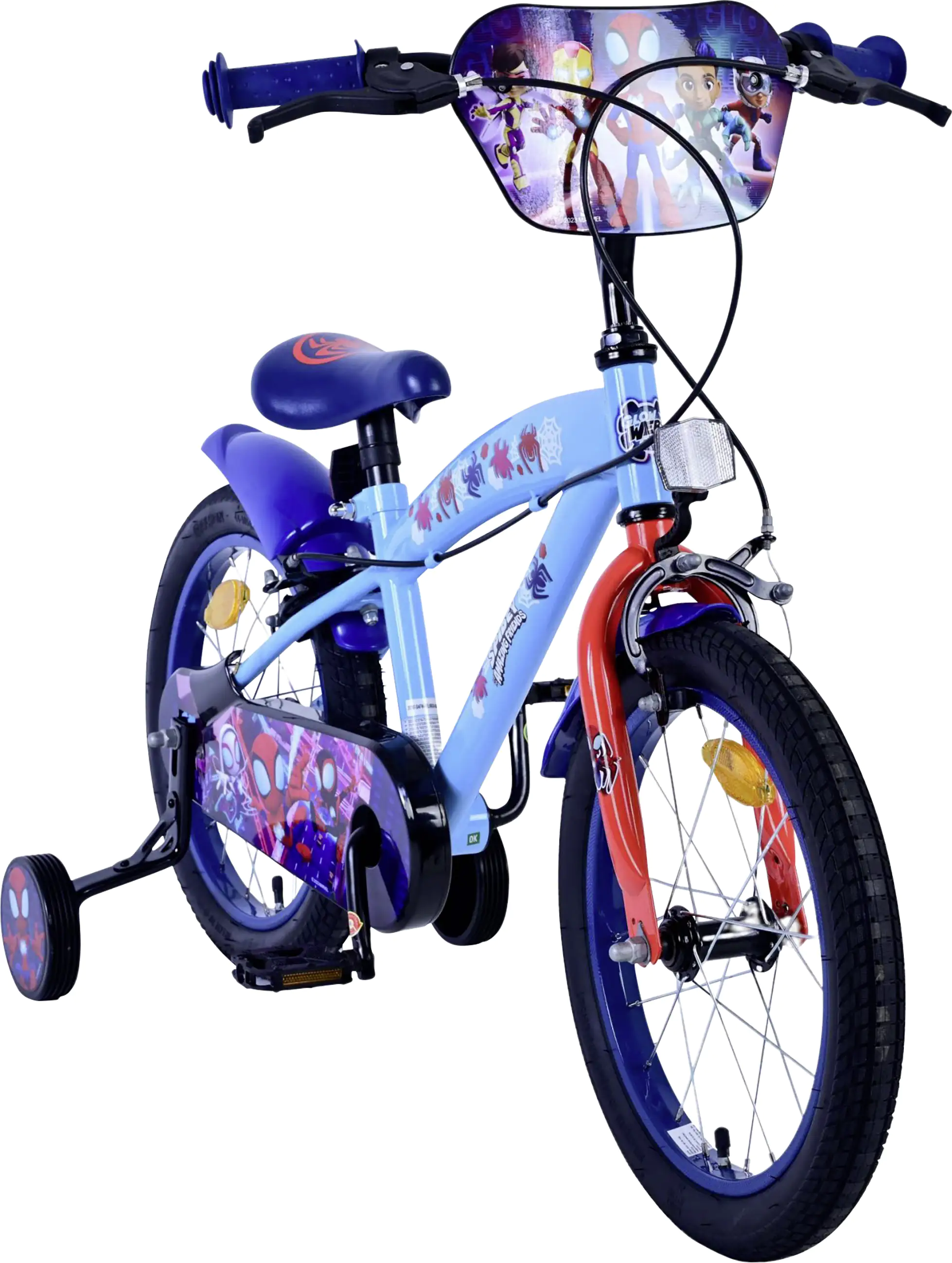 Kinderfahrrad Spidey and his Amazing Friends 16 Zoll blau