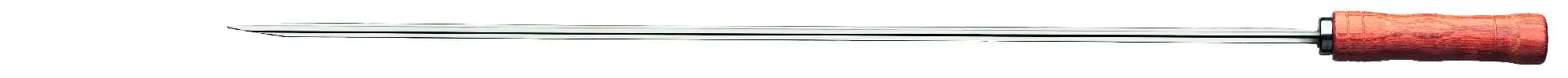 Tramontina Grillspieß Spießlänge 65 cm Breite 10 mm
