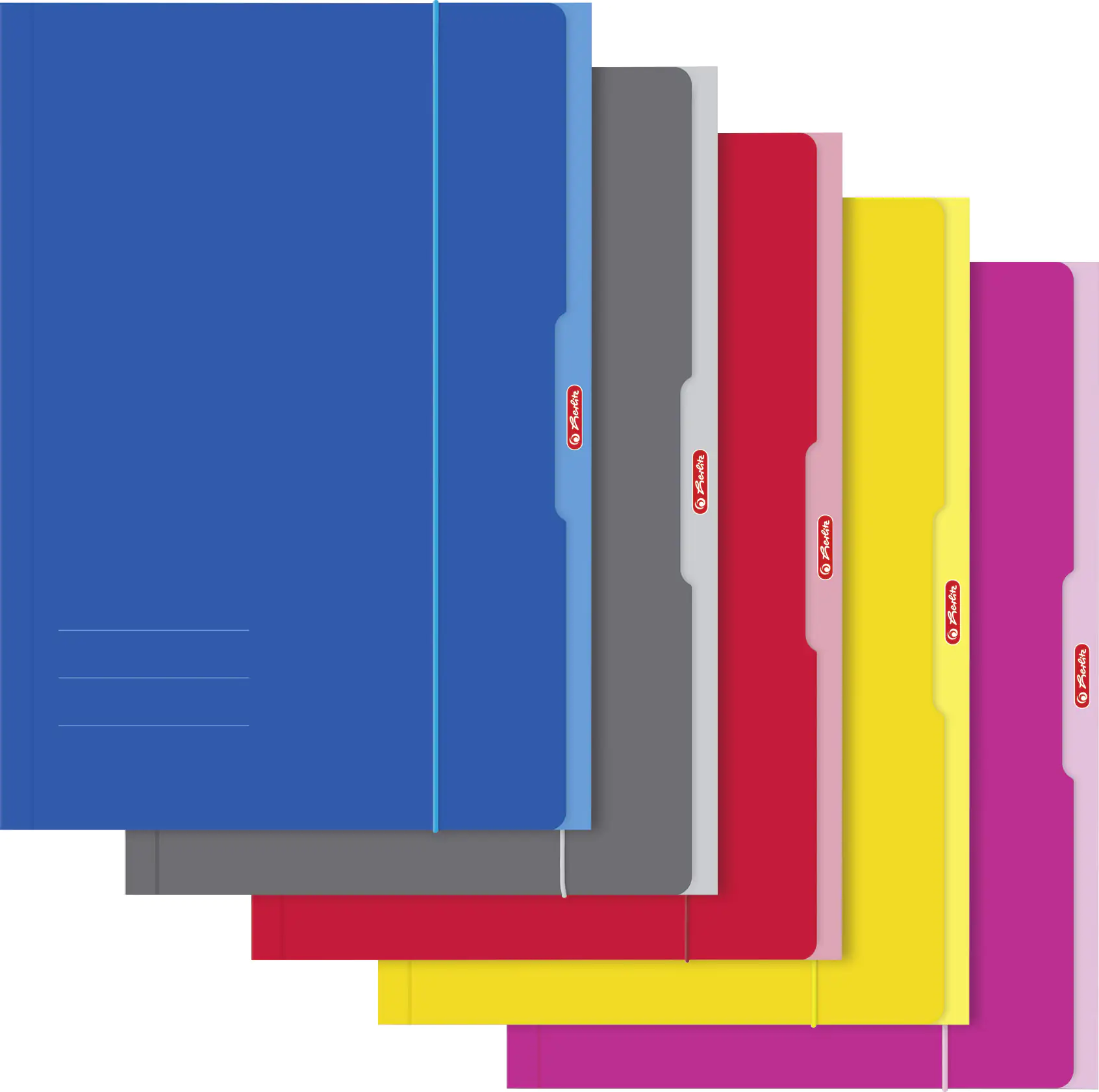 herlitz Sammelmappe A3 farbig sortiert