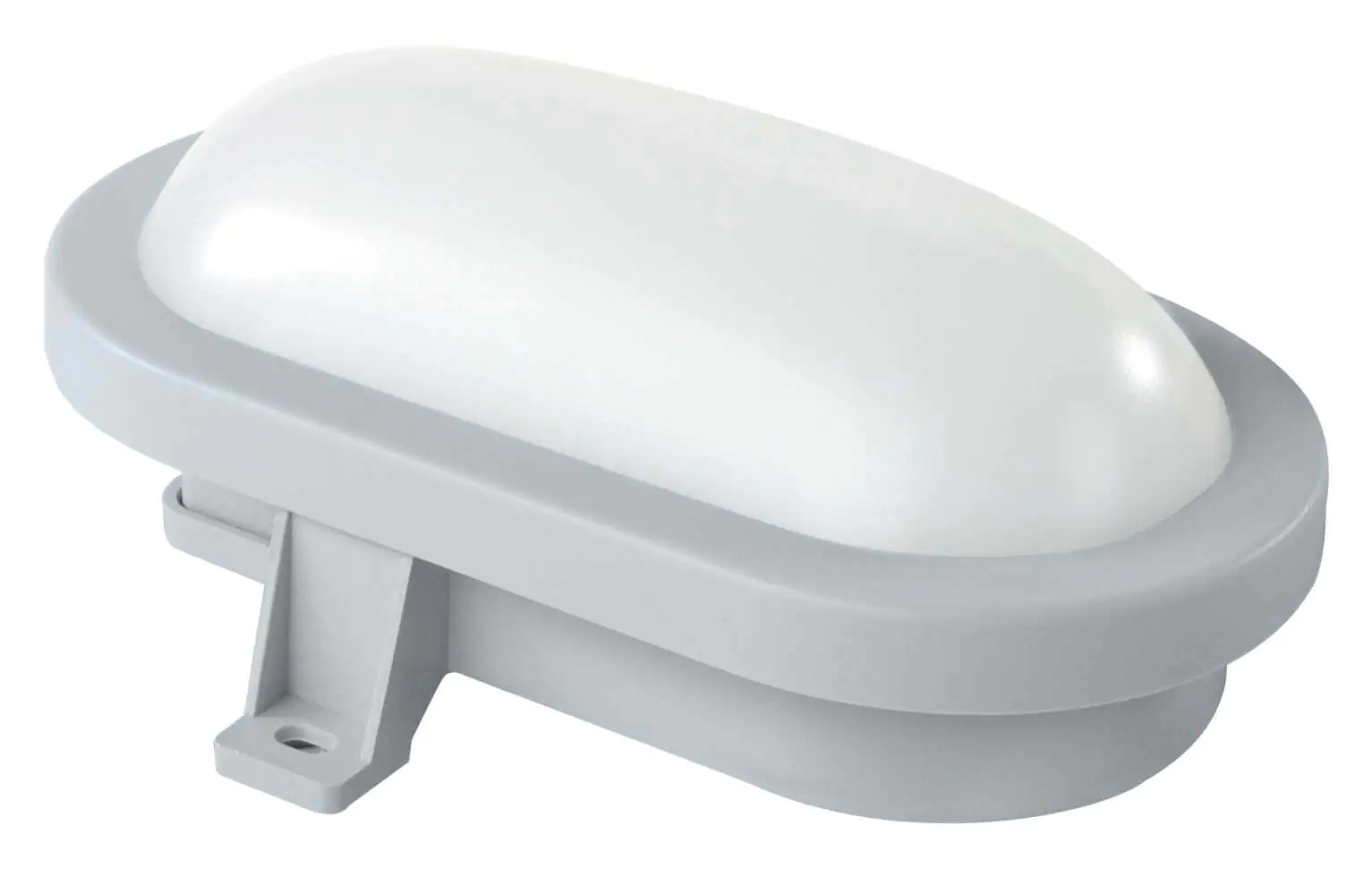 REV LED Sensor-Ovalleuchte Globe grau, Außenbereich geeignet