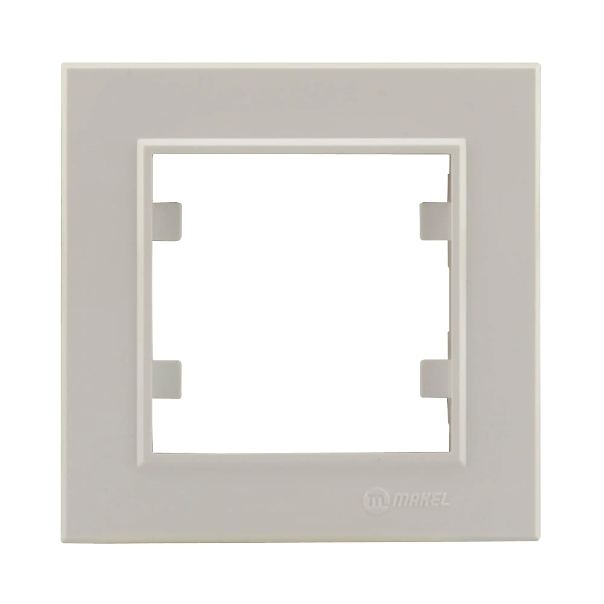 Unitec Abdeckrahmen 1-fach ultraweiß, Serie Karea Unitec Abdeckrahmen 1-fach ultraweiß, Serie Karea