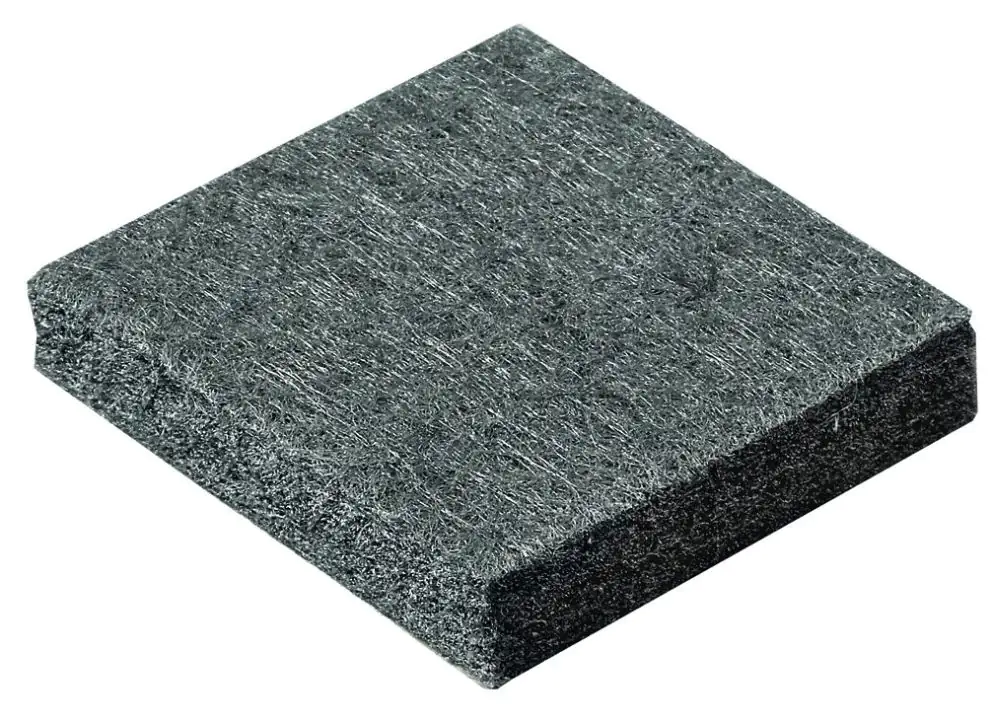 Hettich Filzgleiter braun 25 x 25 x 4.5 mm - 18 Stück