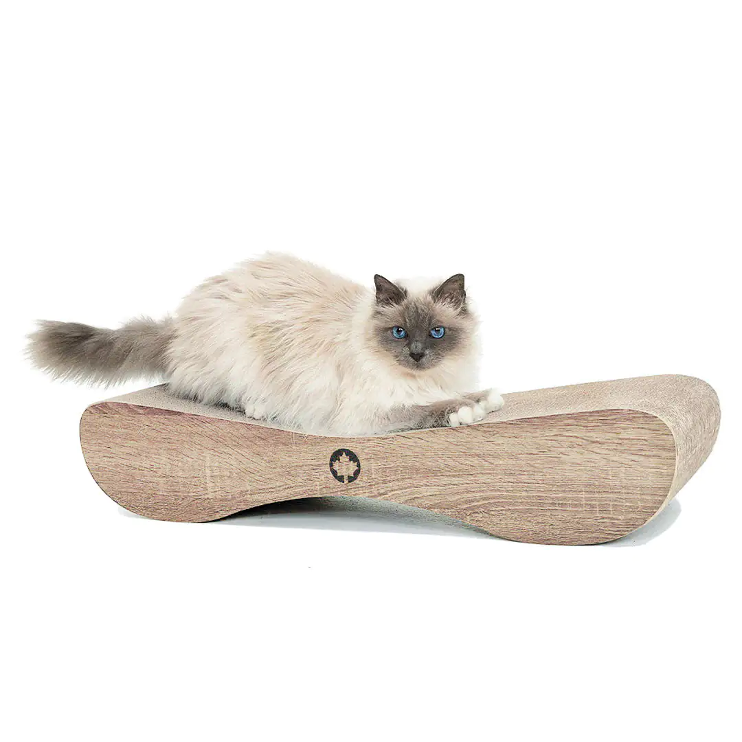 4038374101135 CanadianCat Kratzbrett Satellite 2.0 L 76 x B 24 x H 15 cm beige
