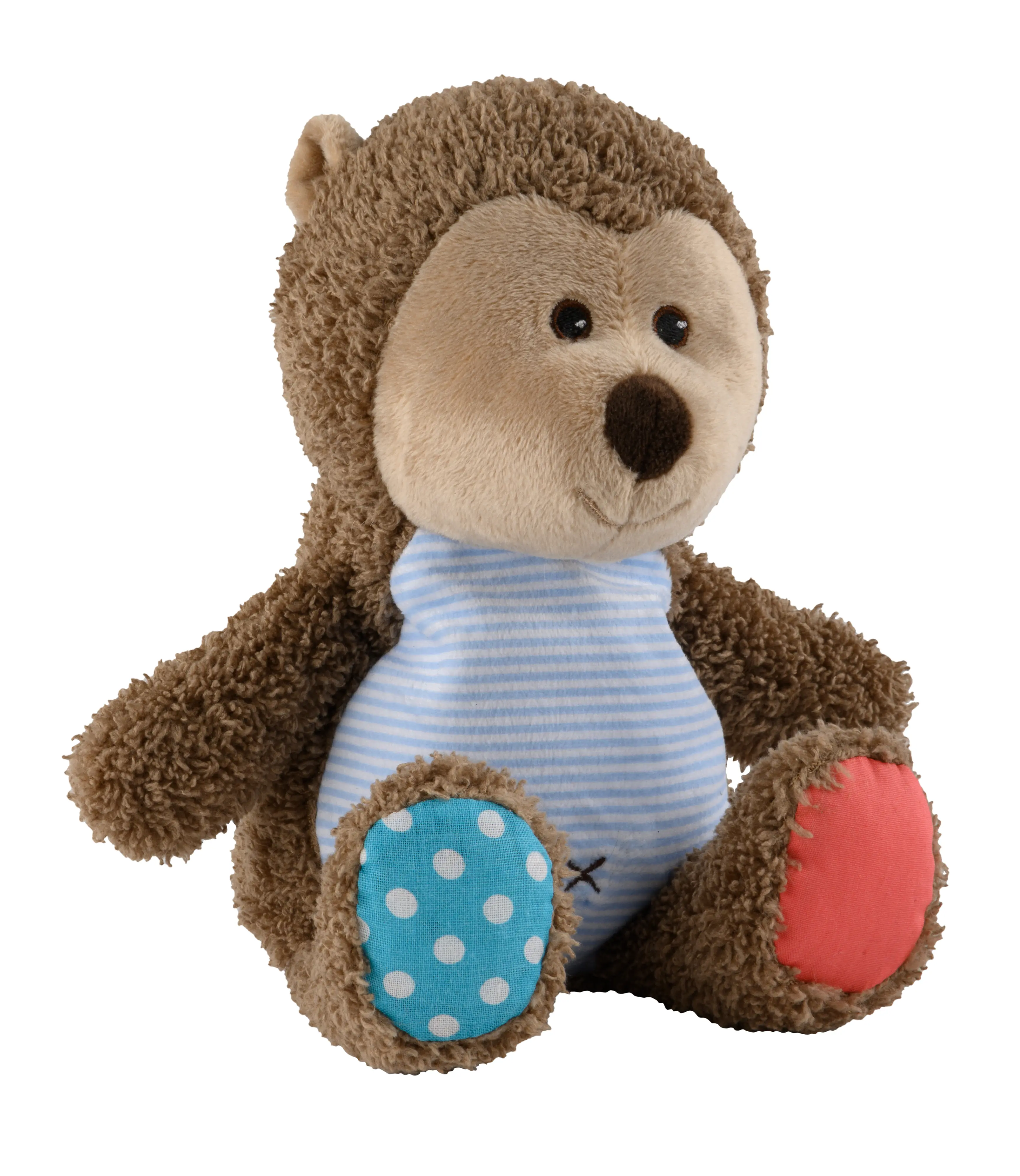 Warmies Wärmekuscheltier Minis Baby-Igel braun/bunt "für die Mikrowelle"