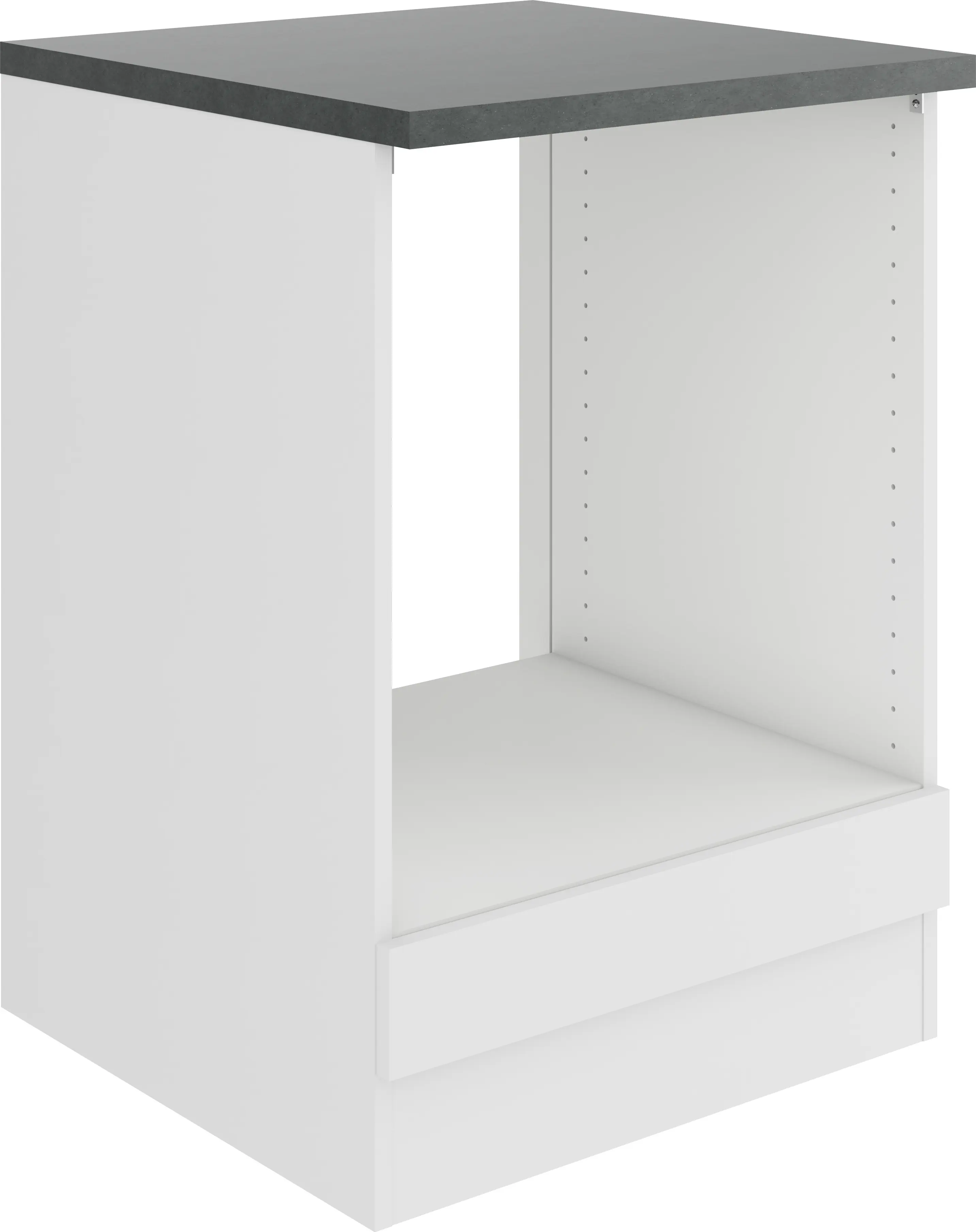 Optifit Herdumbauschrank Oslo 214 weiß 60 cm