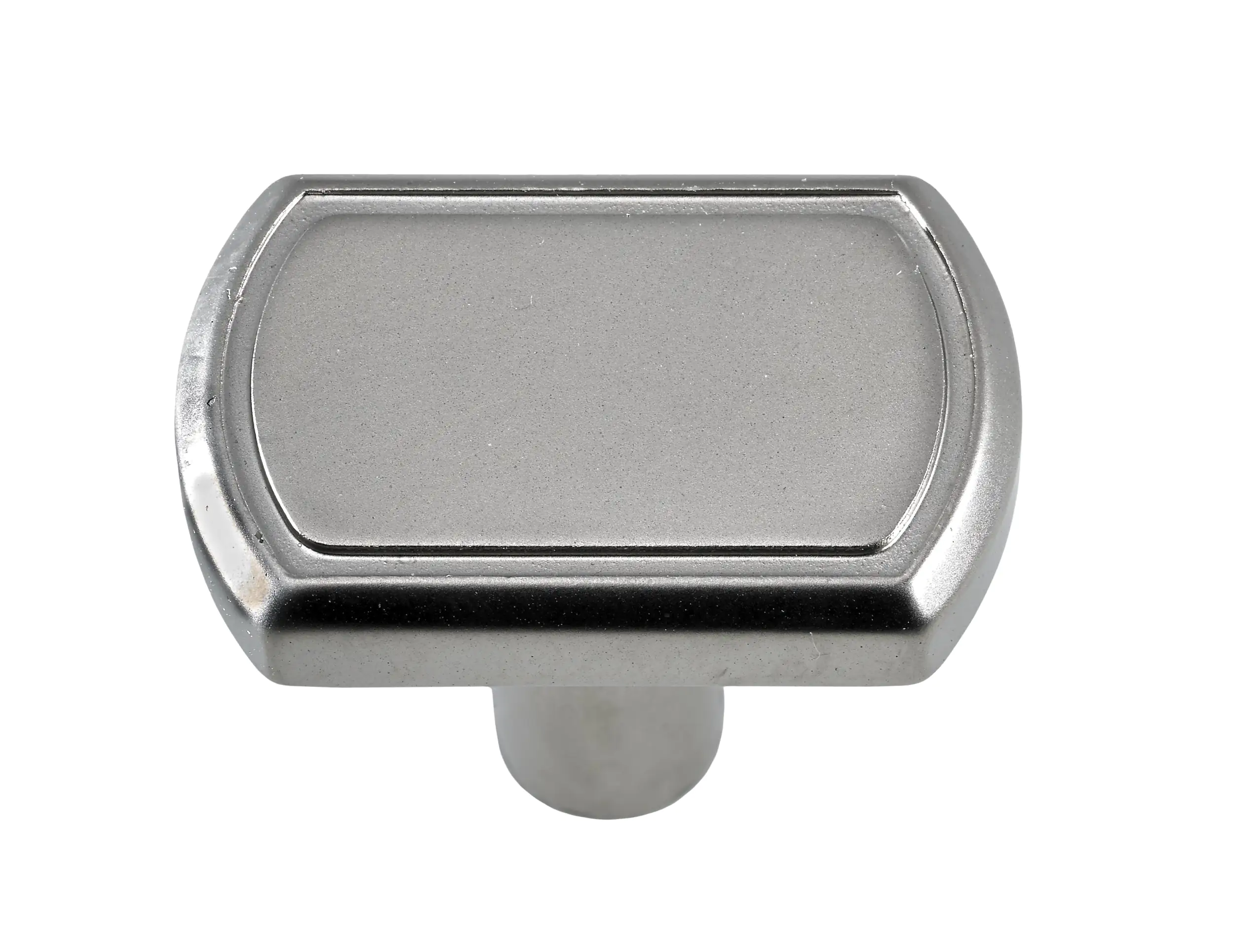 Hettich Möbelknopf Zinkdruckguss vernickelt 18,0 x 28,0 mm - 1 Stück