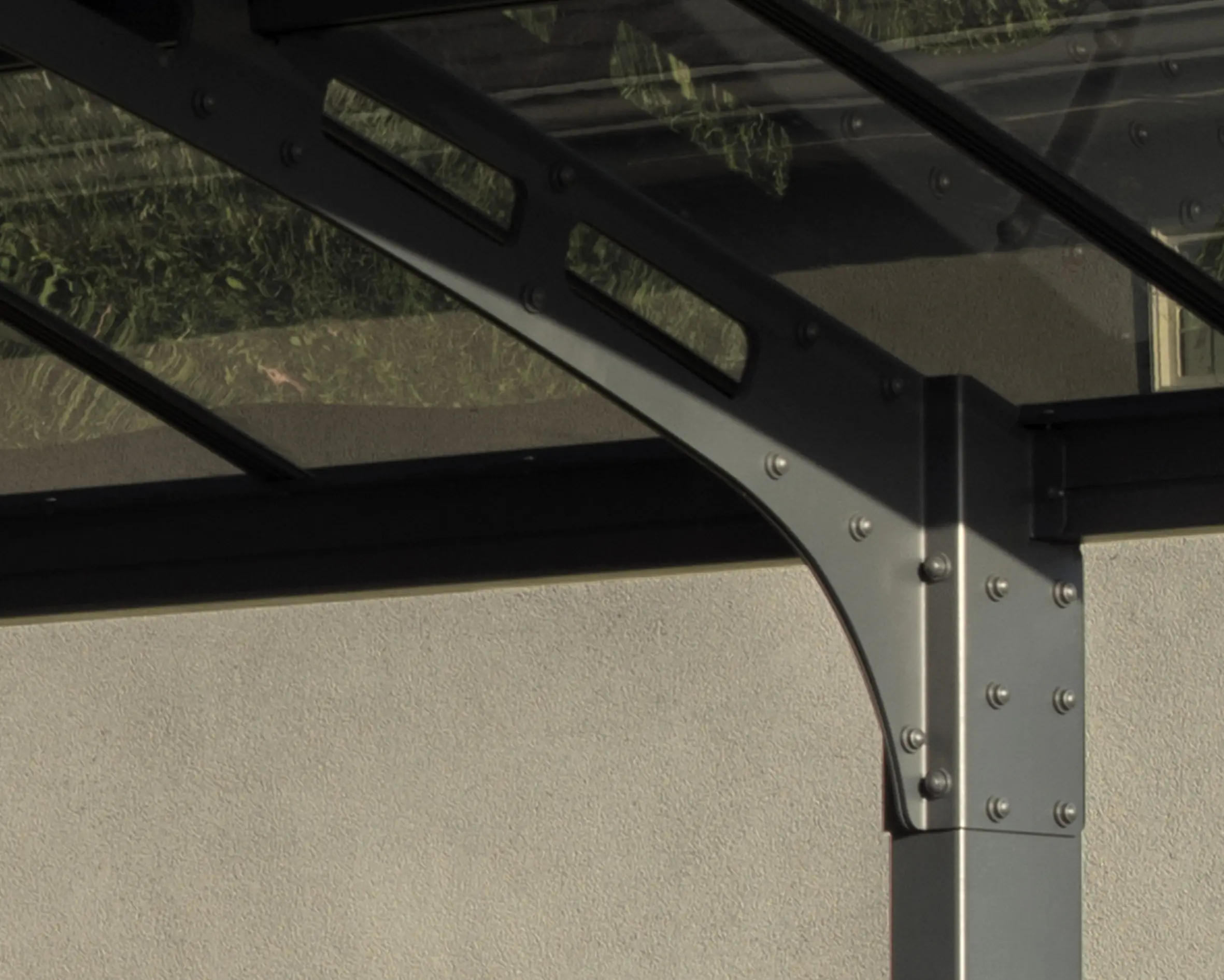 Canopia Carport Arizona Breeze 5000 Grau Alu 495 x 289 cm Canopia Carport Arizona Breeze 5000 Grau Alu 495 x 289 cm