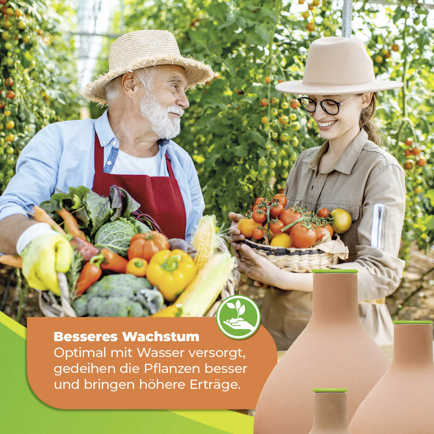 BioGreen Pflanzenbewässerung Olla Hydro Max XS 180 ml