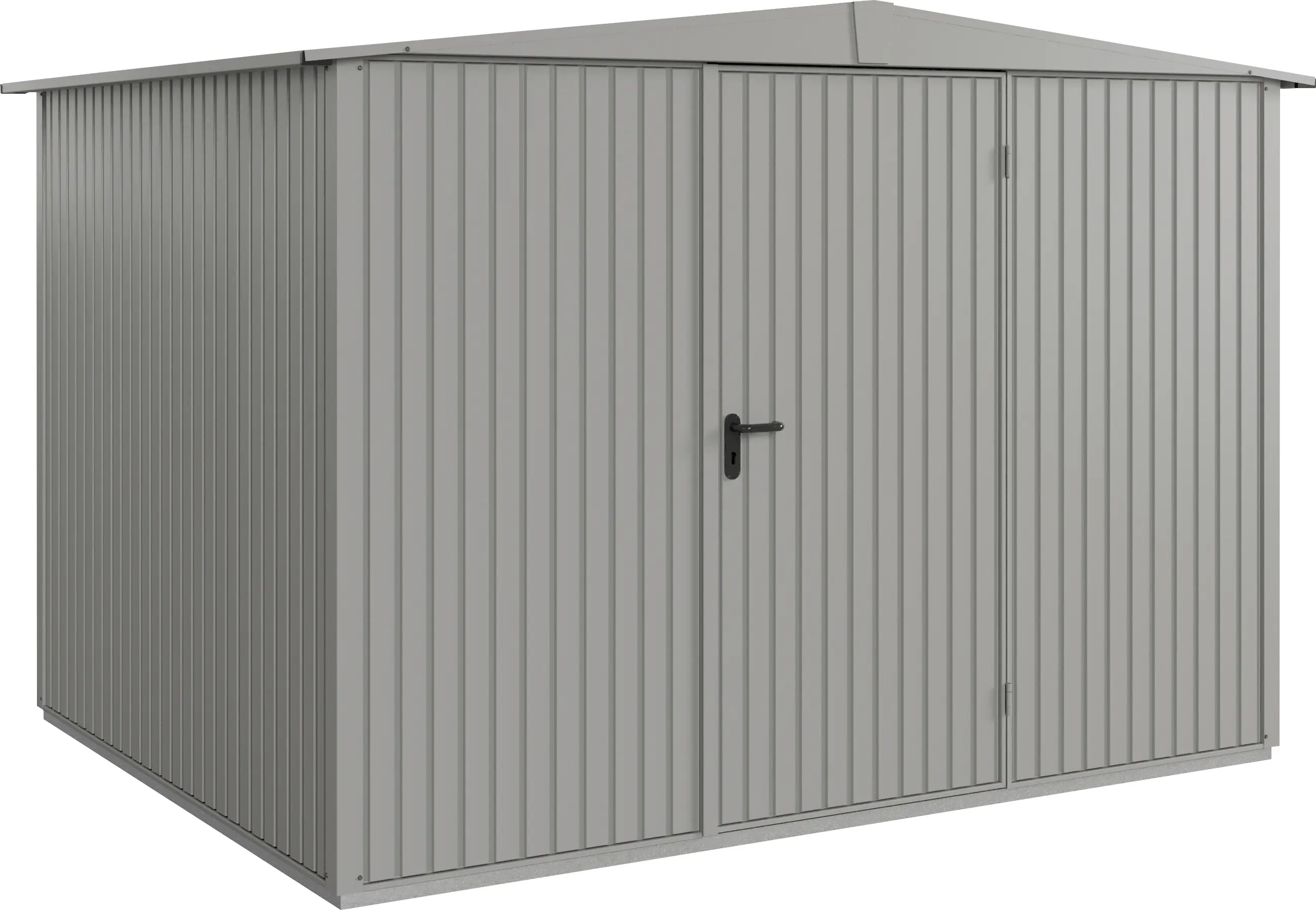 EcoStar Gerätehaus Trend-S Typ 3 323,6 x 247,7 x 219,4 cm graualuminium EcoStar Gerätehaus Trend-S Typ 3 323,6 x 247,7 x 219,4 cm graualuminium