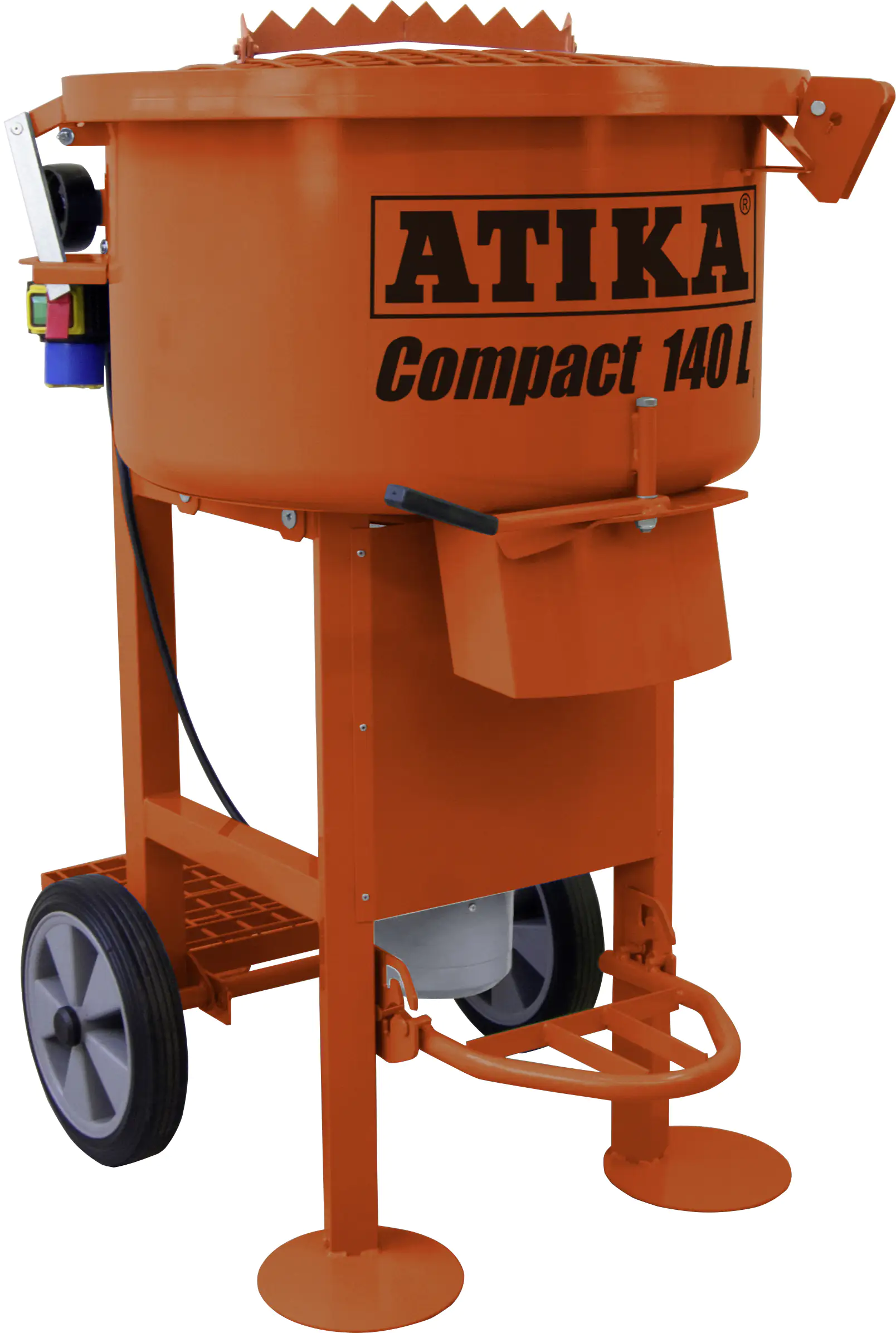 Atika Zwangsmischer Compact 140 mit Vollgummiräder