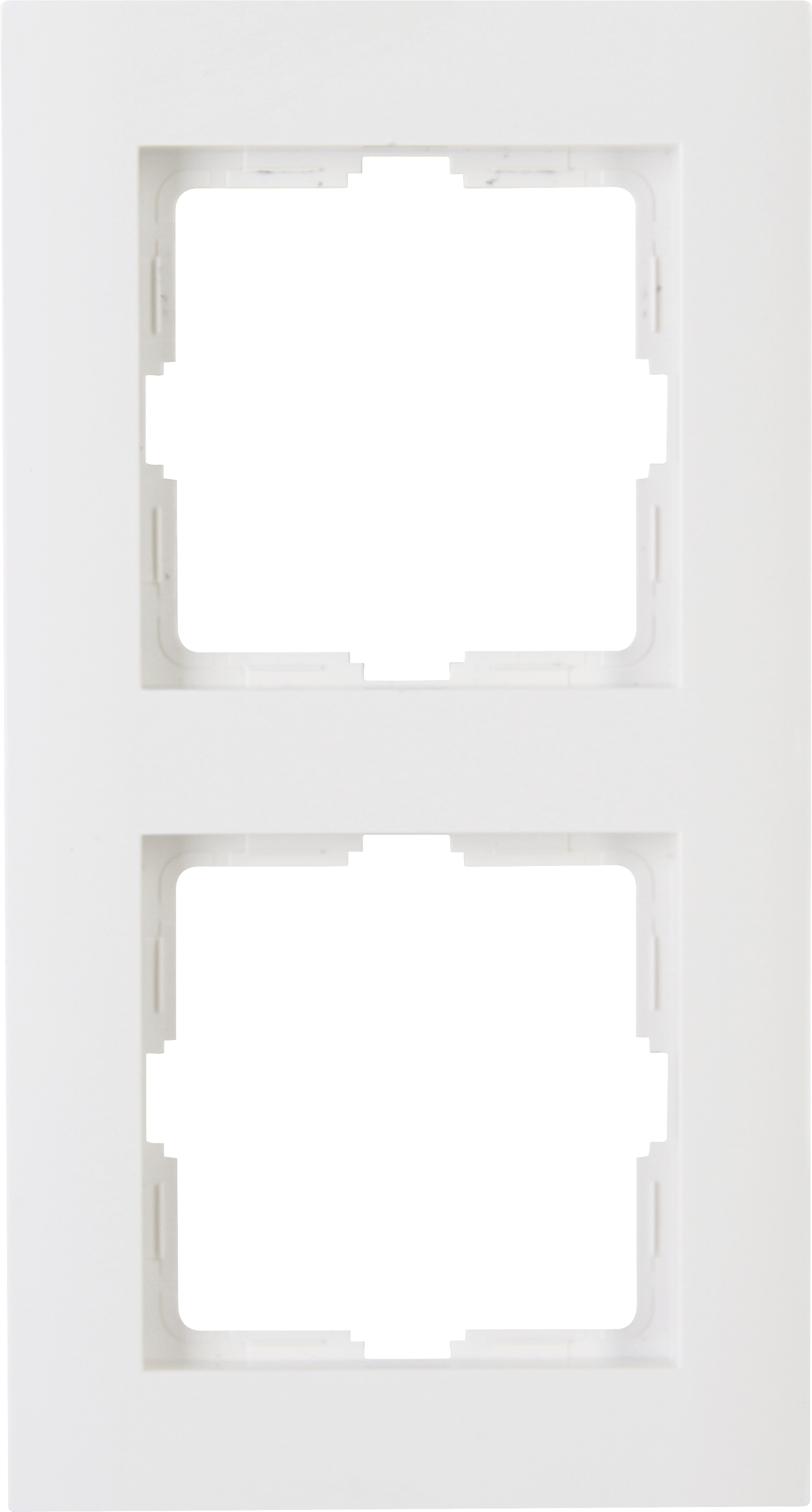 Kopp Abdeckrahmen 2-fach ATHENIS reinweiß, 402629067