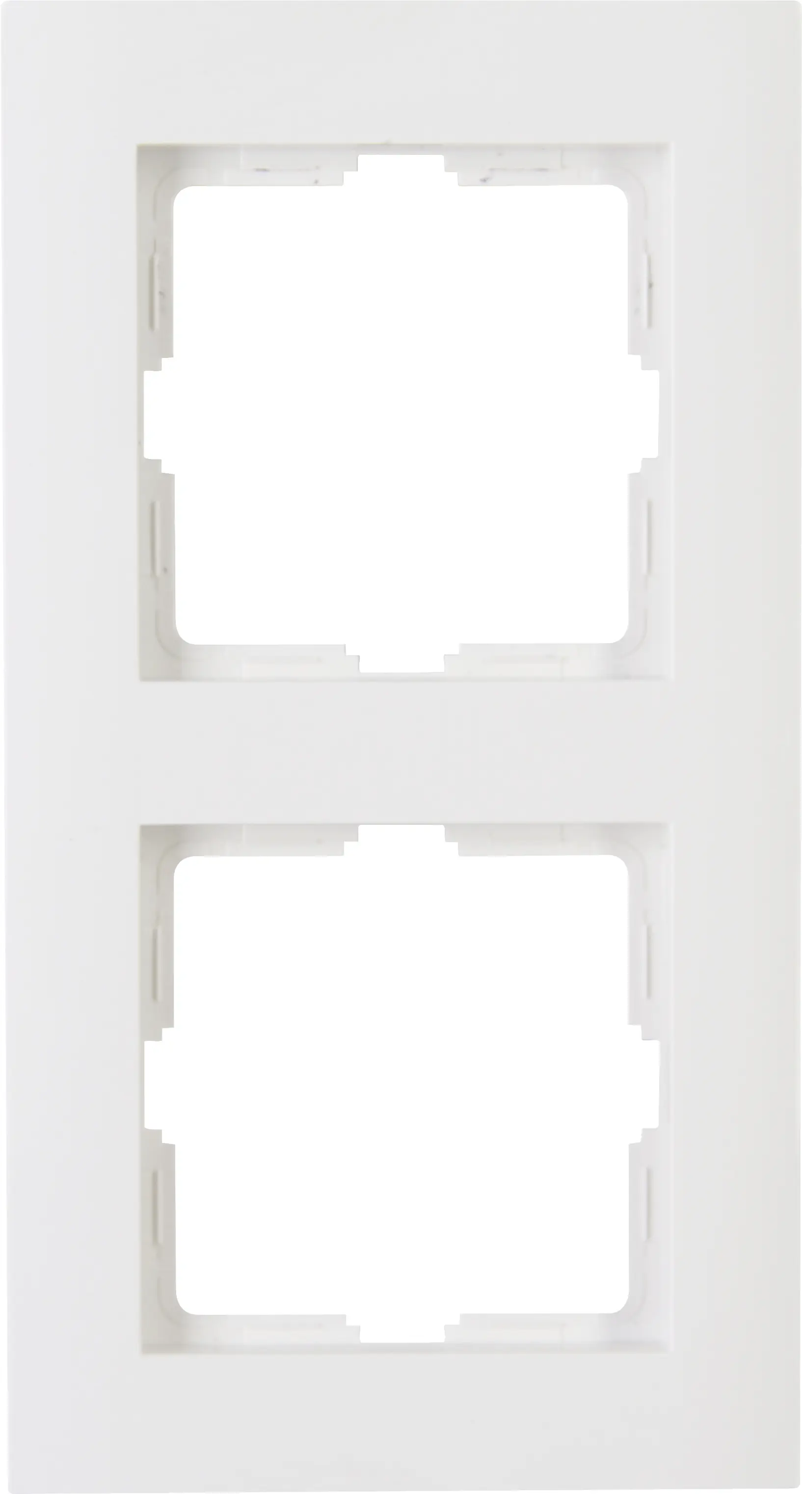 Kopp Abdeckrahmen 2-fach ATHENIS reinweiß, 402629067