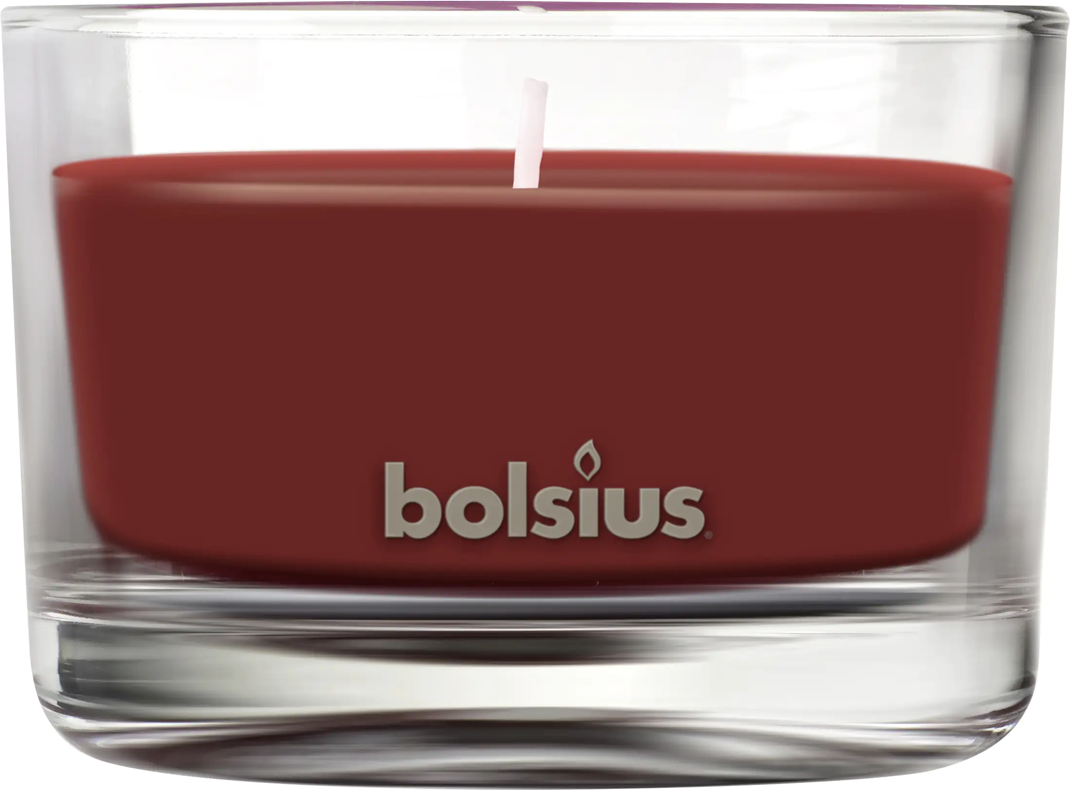 8717847136206_1856067 Bolsius Duftkerze im Glas Oud Wood, Höhe 6 cm, Ø 9 cm