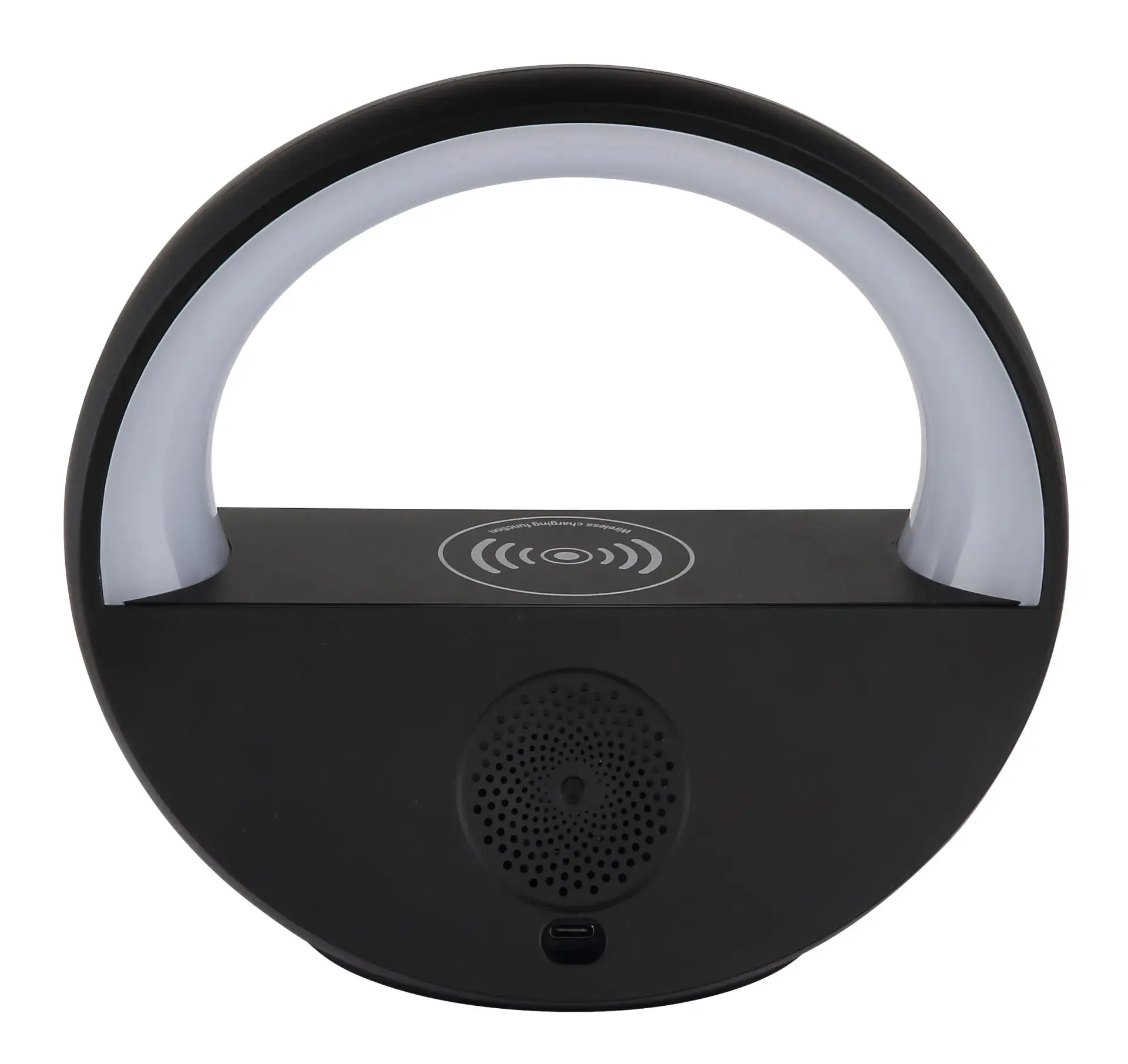 Globo Tischleuchte Soundra RGB Smartphone Ladestation Akku