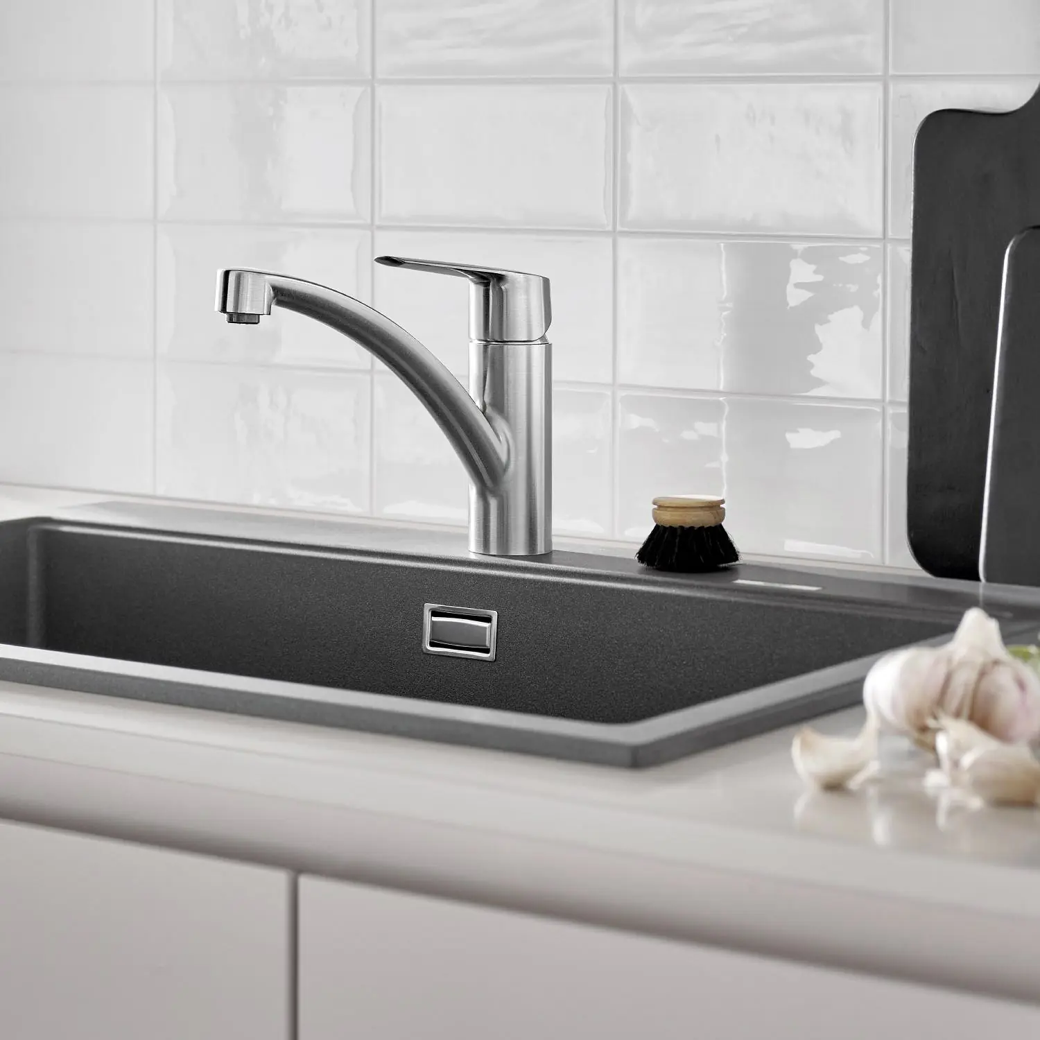 Grohe Quickfix Küchenarmatur Start supersteel