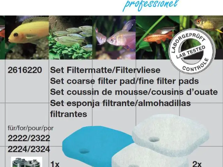 Eheim Set Filtermatte & -vlies für Experience 150/200