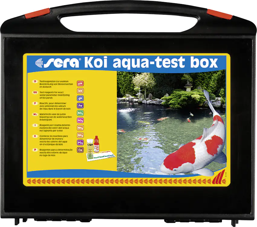 Sera Teich-Wassertester Koi Aqua-Test Box 1 Stück