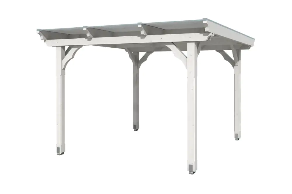 SKAN HOLZ Pavillon Marseille 327 x 350 cm, weiss