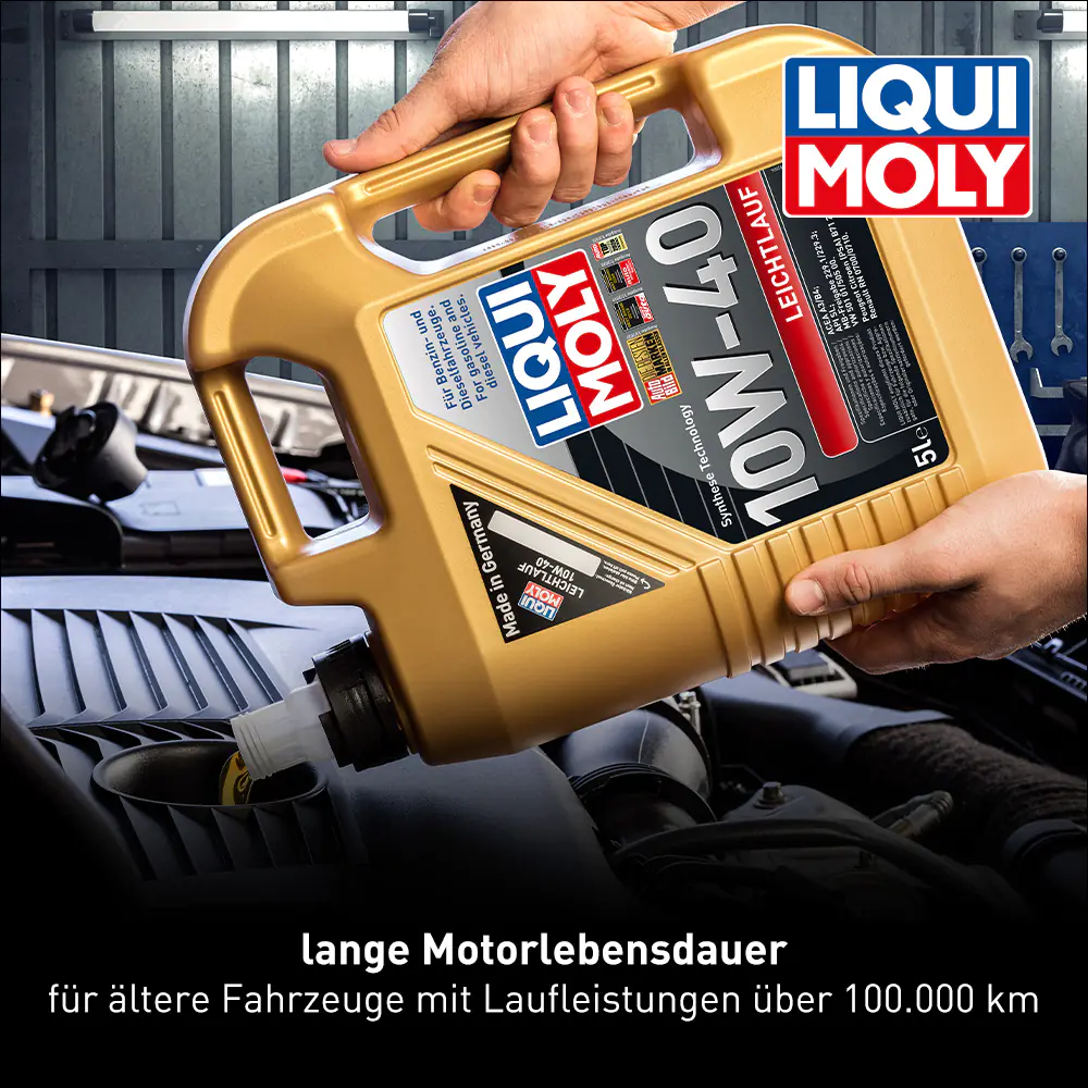 Liqui Moly Motoröl Leichtlauf 10W-40 5 L Liqui Moly Motoröl Leichtlauf 10W-40 5 L