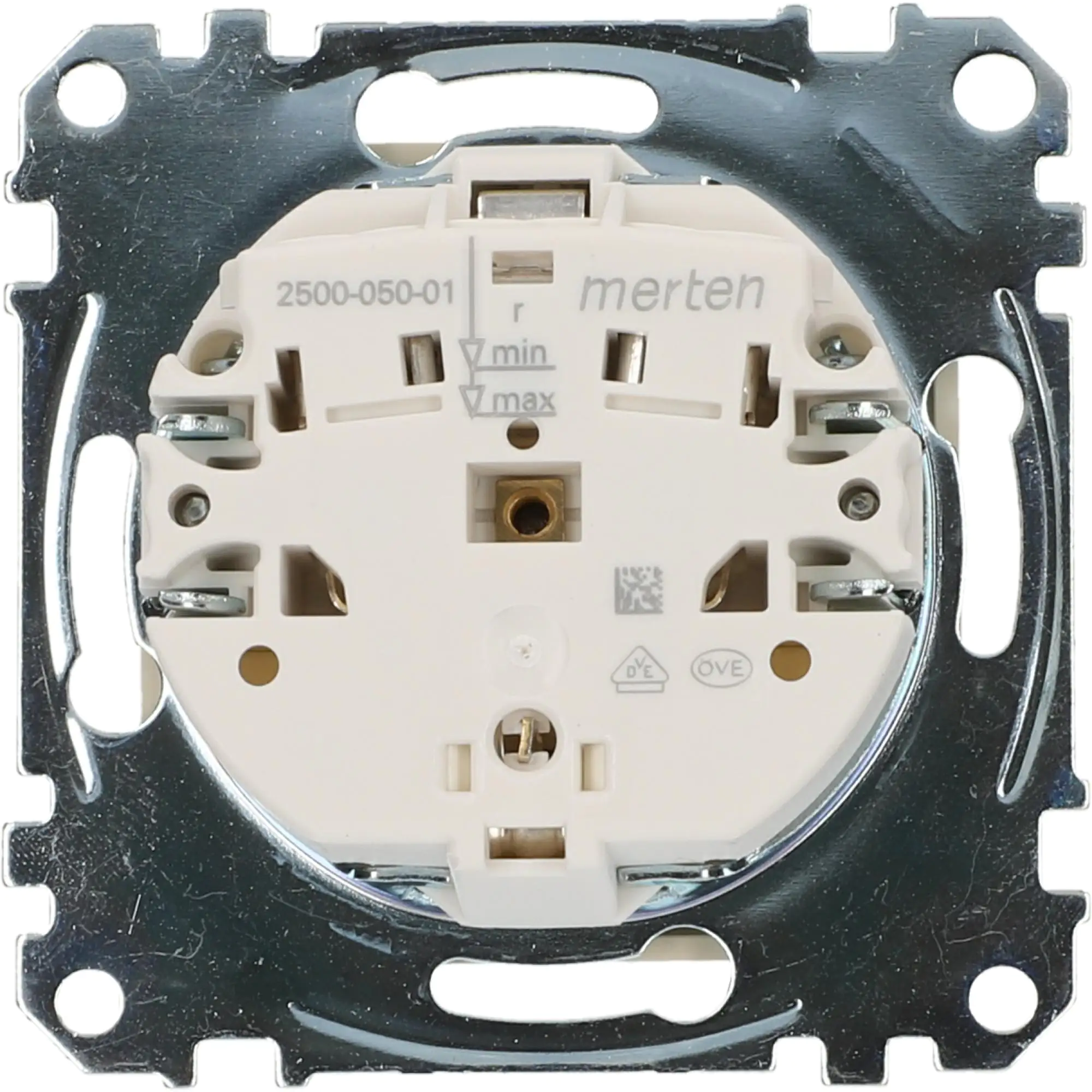 Merten Steckdose Klappdeckel System M, MEG2311-0344