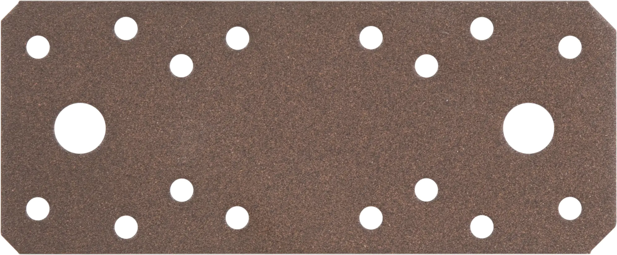 Alberts Duravis Flachverbinder rostbraun, 133 x 55 x 2,5 mm