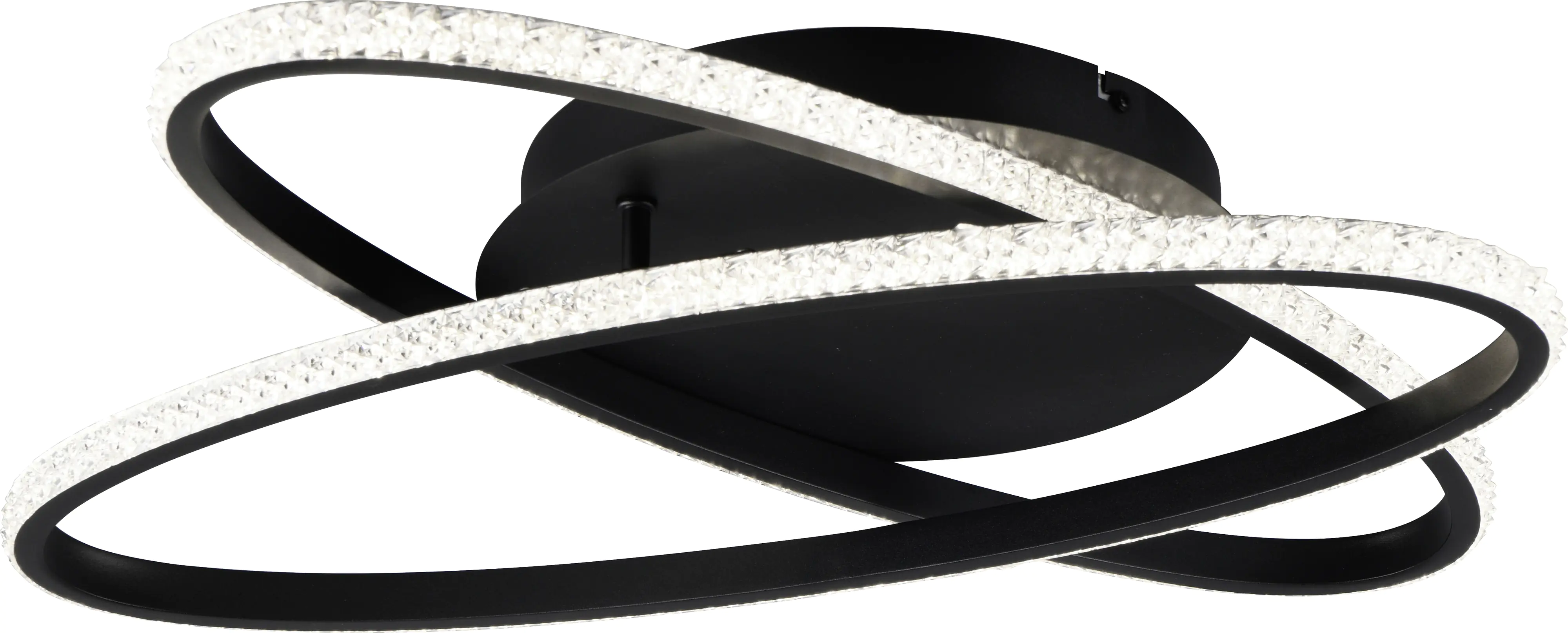 Trio Leuchten LED Deckenleuchte Lane 27W, schwarz