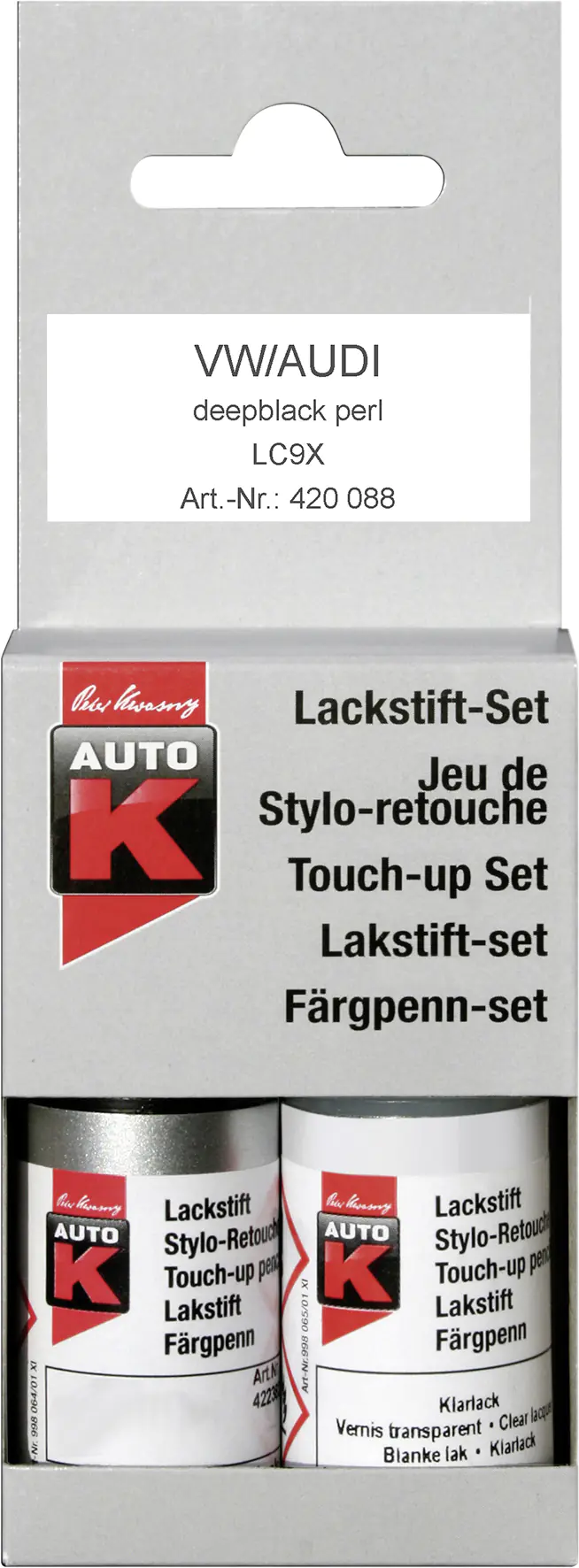 Auto-K Lackstift VW Deepblack perl. LC9X 2x 9ml