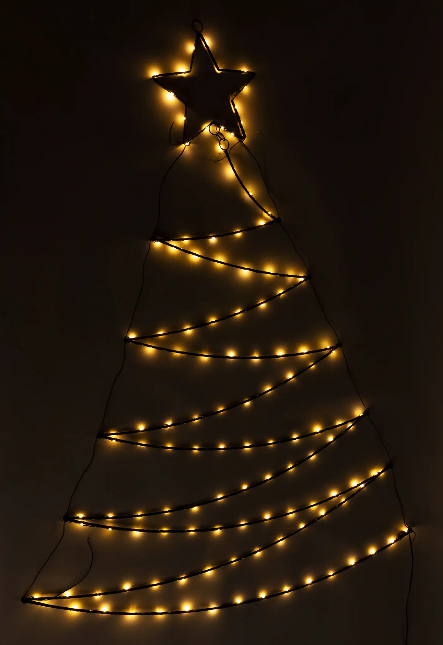 Kaemingk Micro LED Rahmenbeleuchtung mit 110 Lichter schwarz Kaemingk Micro LED Rahmenbeleuchtung mit 110 Lichter schwarz