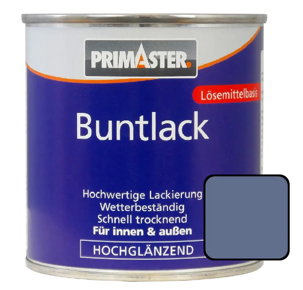 Primaster Buntlack RAL 5014 750 ml taubenblau hochglänzend Primaster Buntlack RAL 5014 750 ml taubenblau hochglänzend
