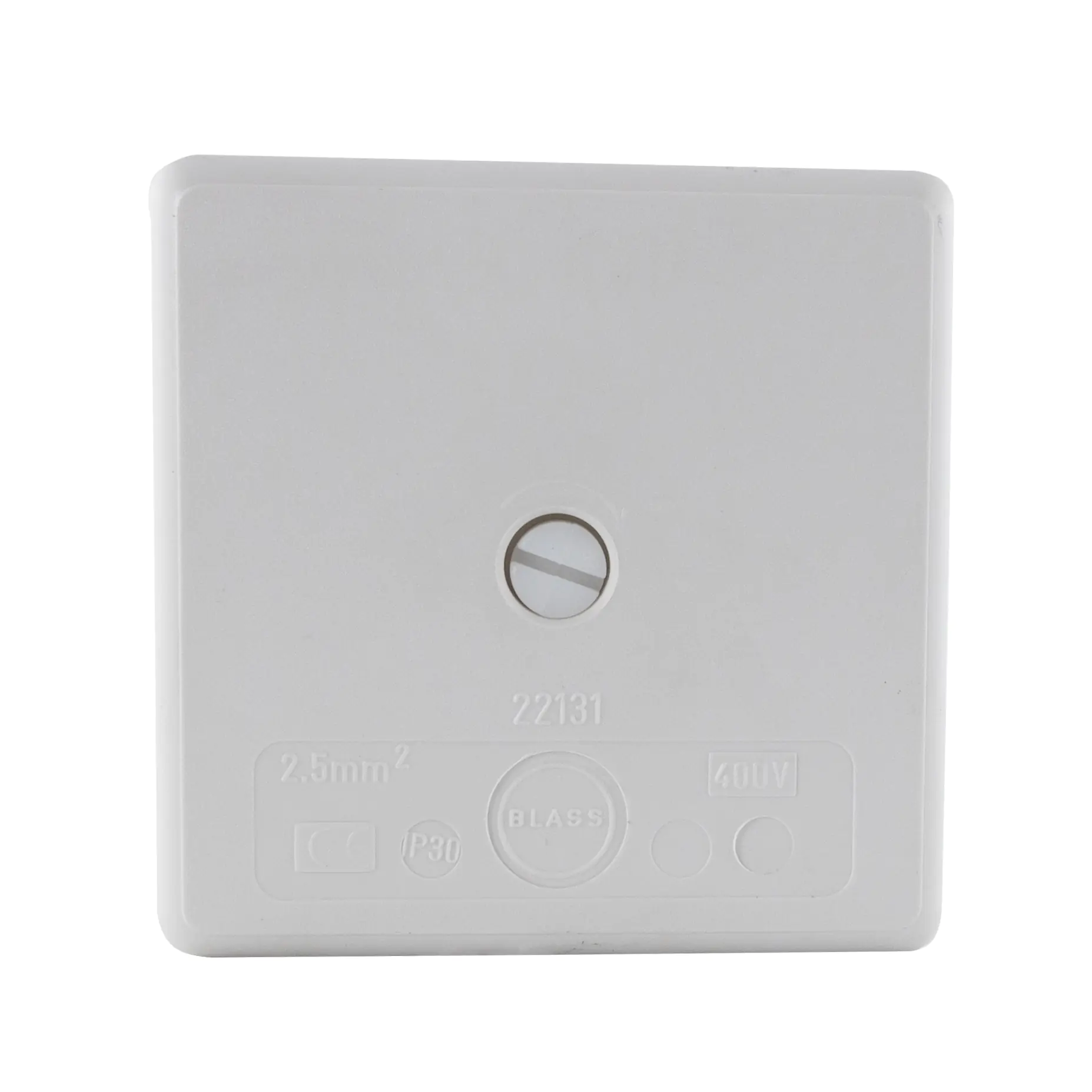 REV Abzweigkasten Aufputz IP30 mit 4-poliger Klemme