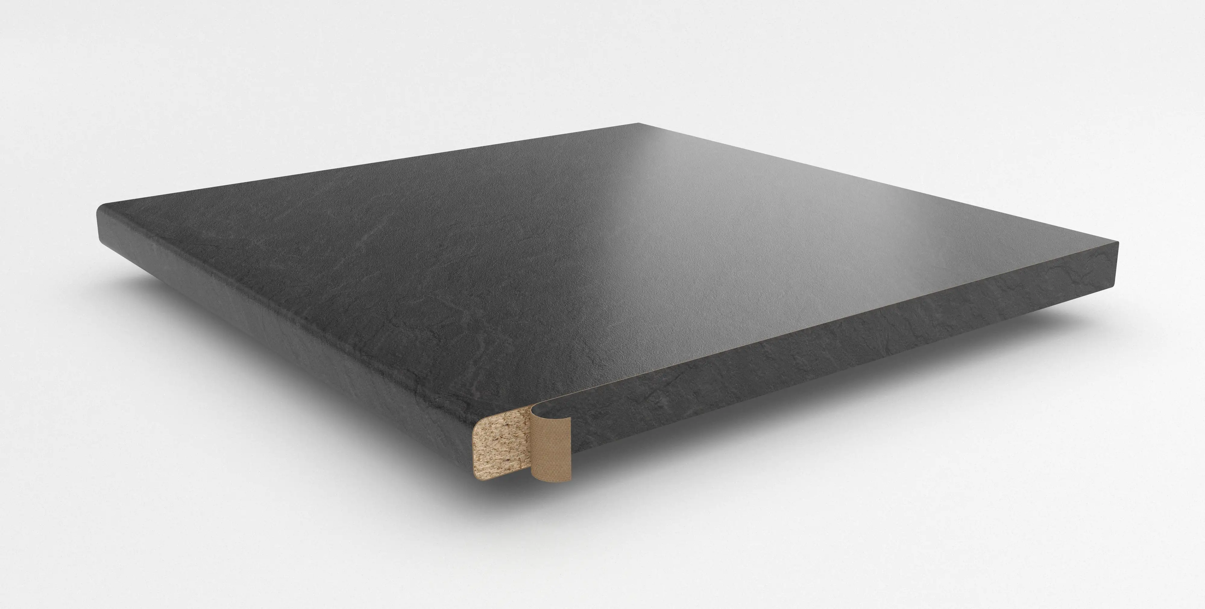 Getalit Umleimer Schiefer 65 cm mit Schmelzkleber, 2-teilig