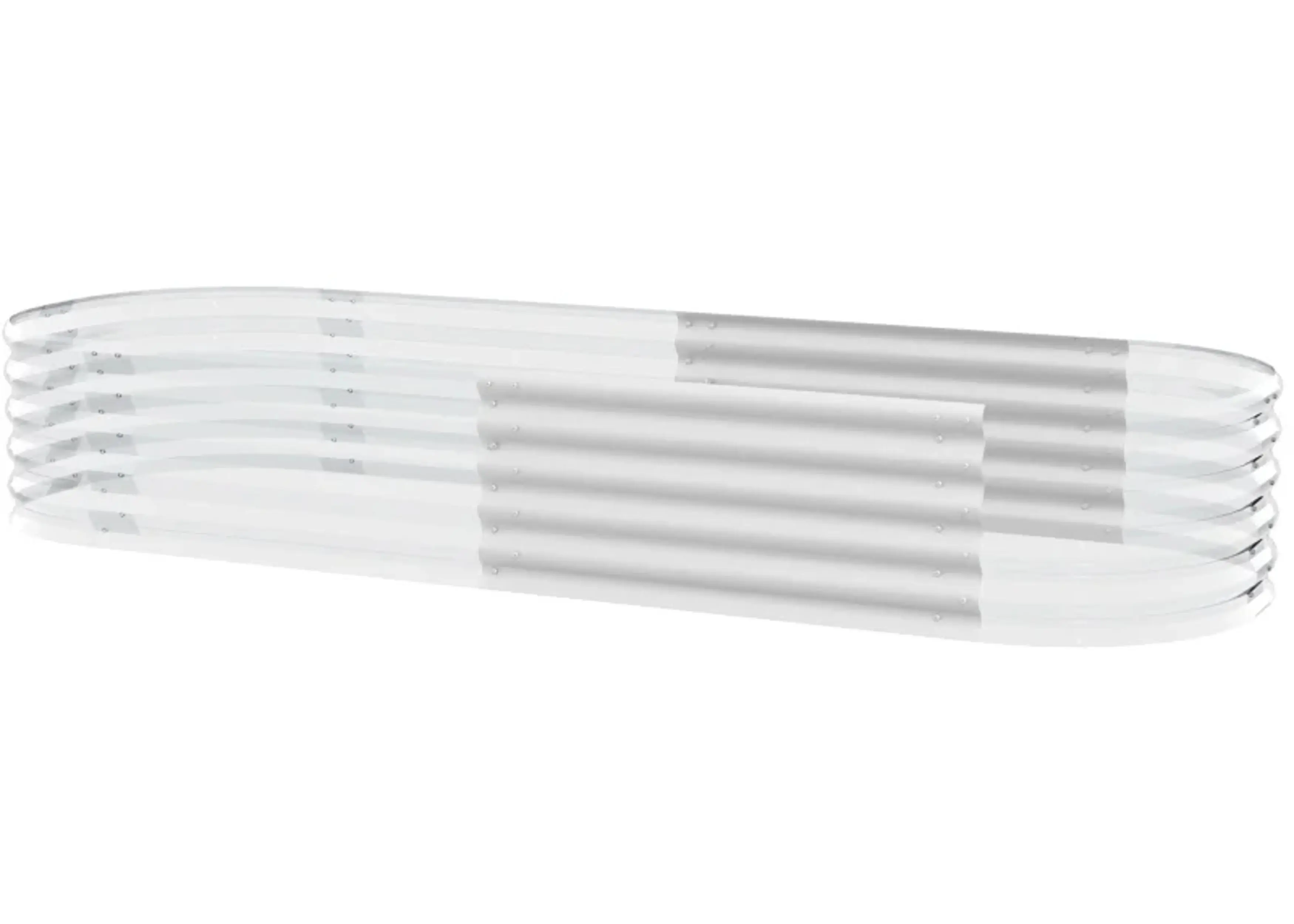 Vitavia Erweiterung Stretched zu Hochbeet 401 80 x 40 cm alublank