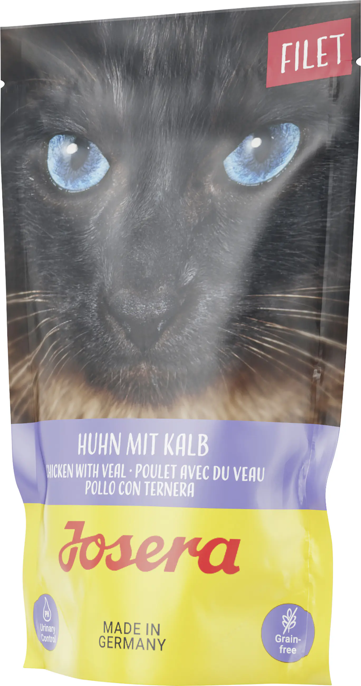 Josera Filet Katzennassfutter getreidefrei 70 g Huhn & Kalb