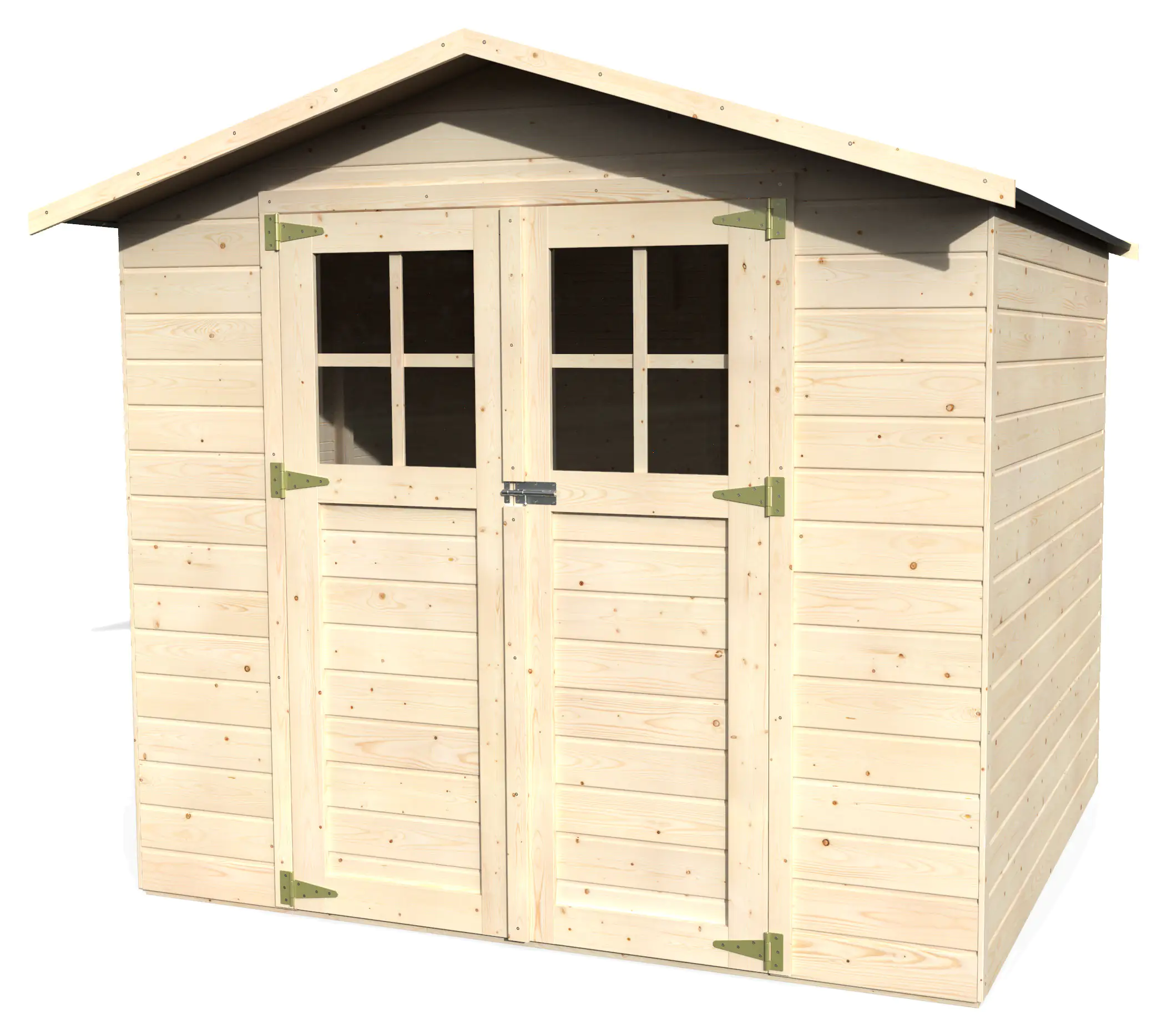 Decor et Jardin Gartenhaus Lode 212 x 182 cm natur mit Fußboden Decor et Jardin Gartenhaus Lode 212 x 182 cm natur mit Fußboden