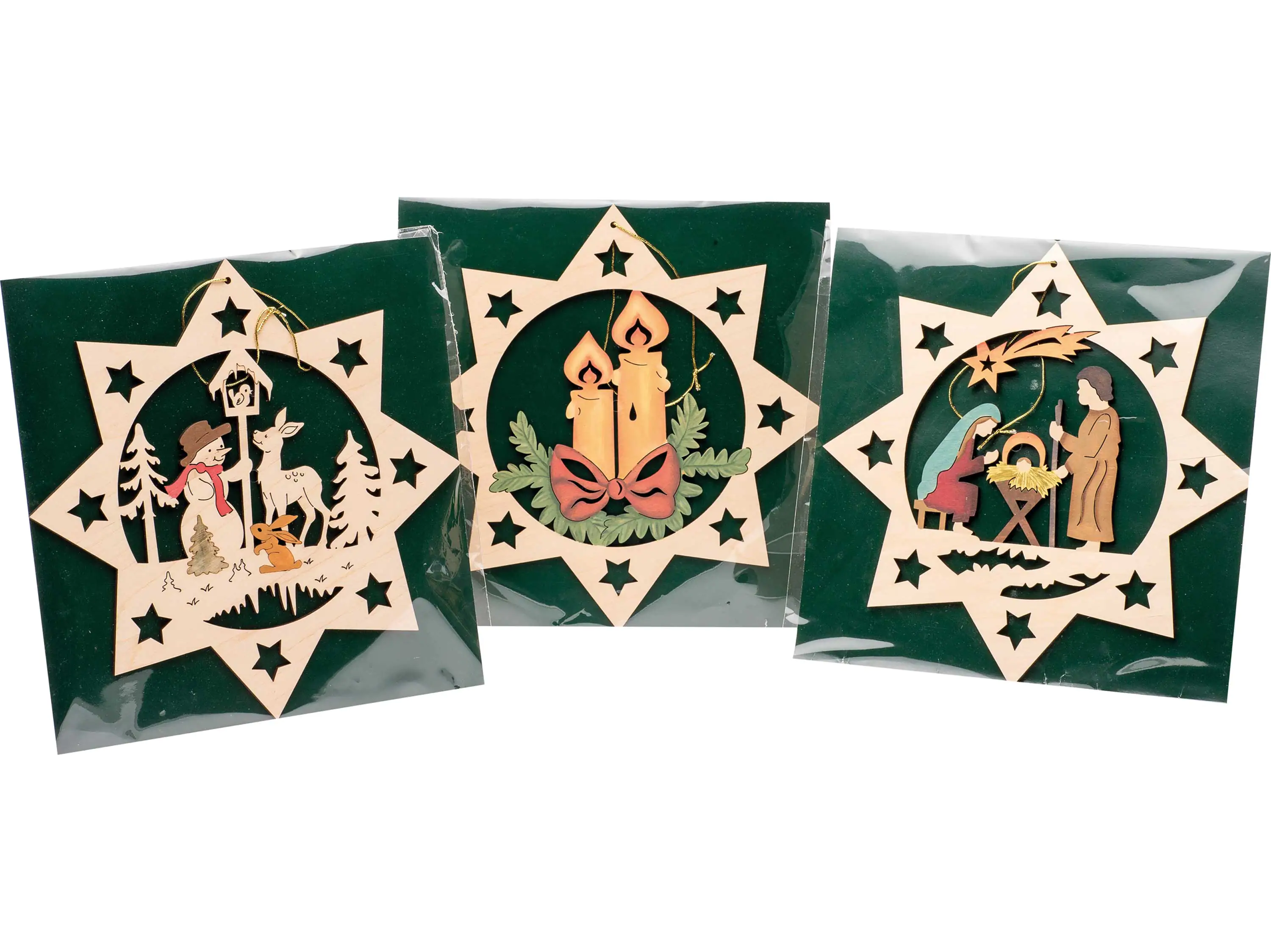 HGD Fensterbild aus Holz 23 x 0,3 x 23 cm HGD Fensterbild aus Holz 23 x 0,3 x 23 cm