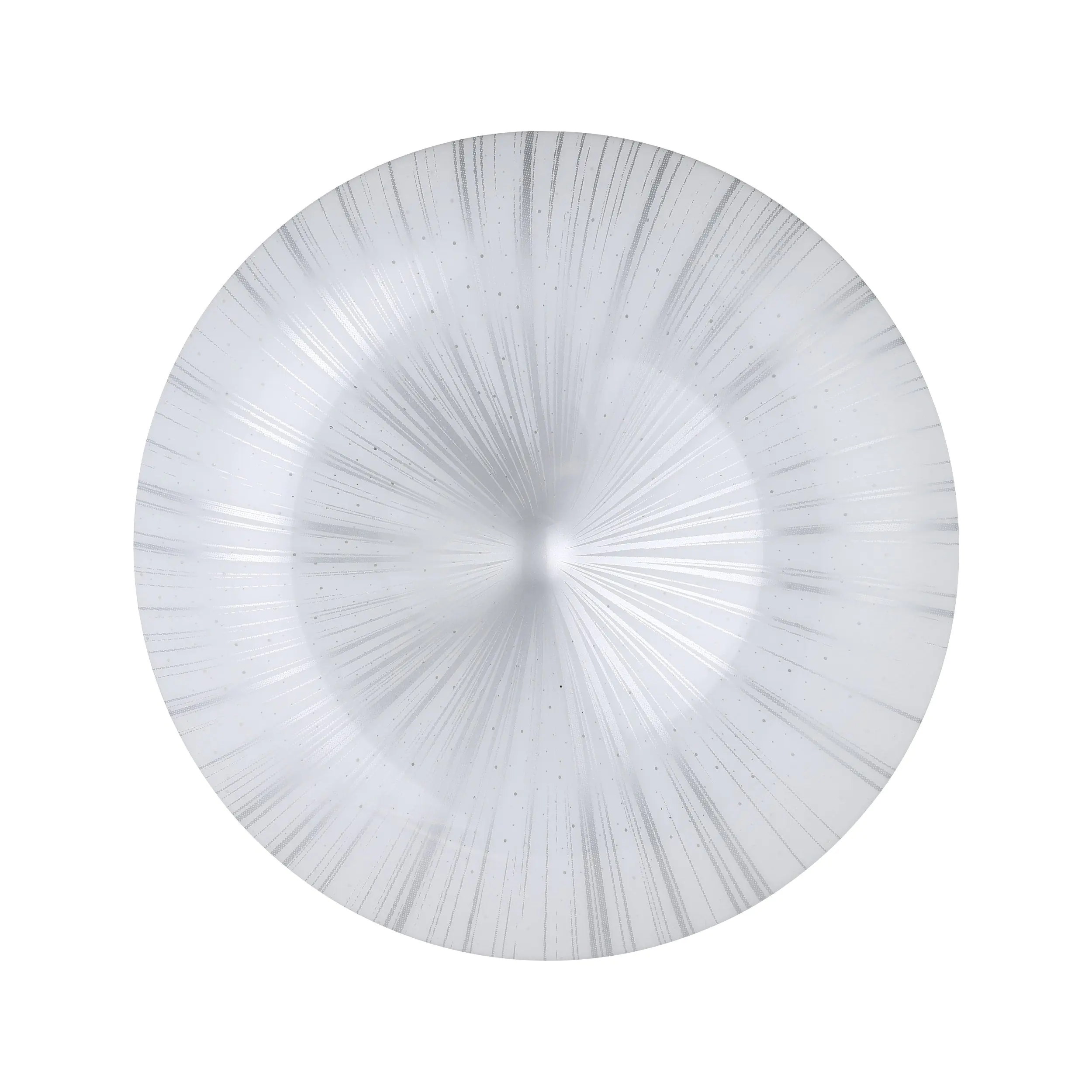 Eglo LED Deckenleuchte Nieves weiß-silber Ø 31 cm warmweiß Eglo LED Deckenleuchte Nieves weiß-silber Ø 31 cm warmweiß