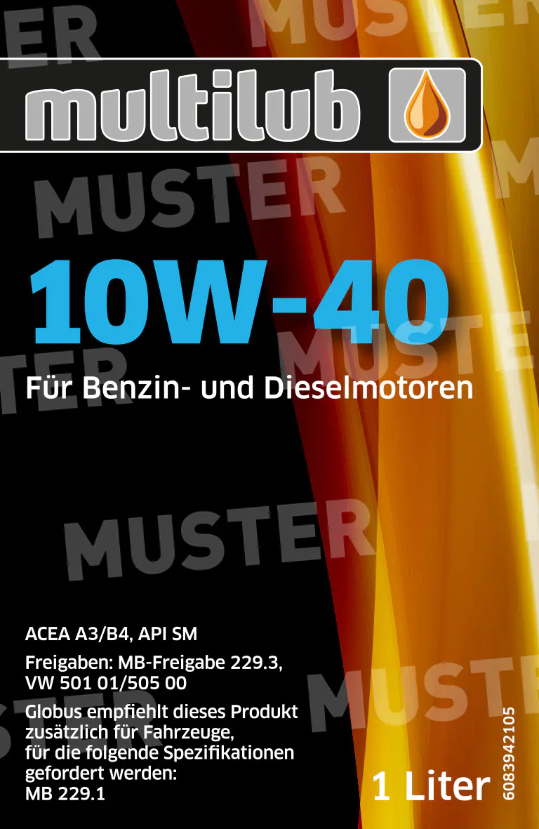 Multilub Motoröl 10W-40 1L Multilub Motoröl 10W-40 1L