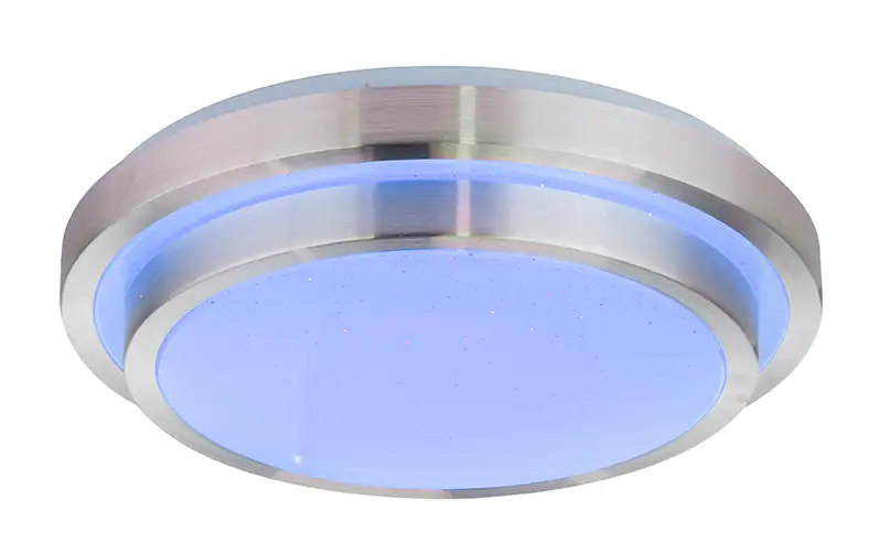 9007371382323_5 Globo LED Deckenleuchte Ina II weiß, opal mit Aluminiumring