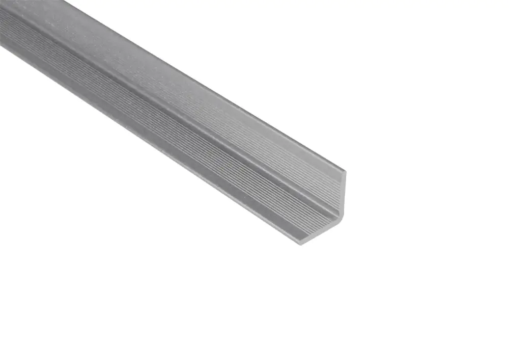 Kovalex Wandabschluss WPC 250 x 4 x 4 cm grau Kovalex Wandabschluss WPC 250 x 4 x 4 cm grau