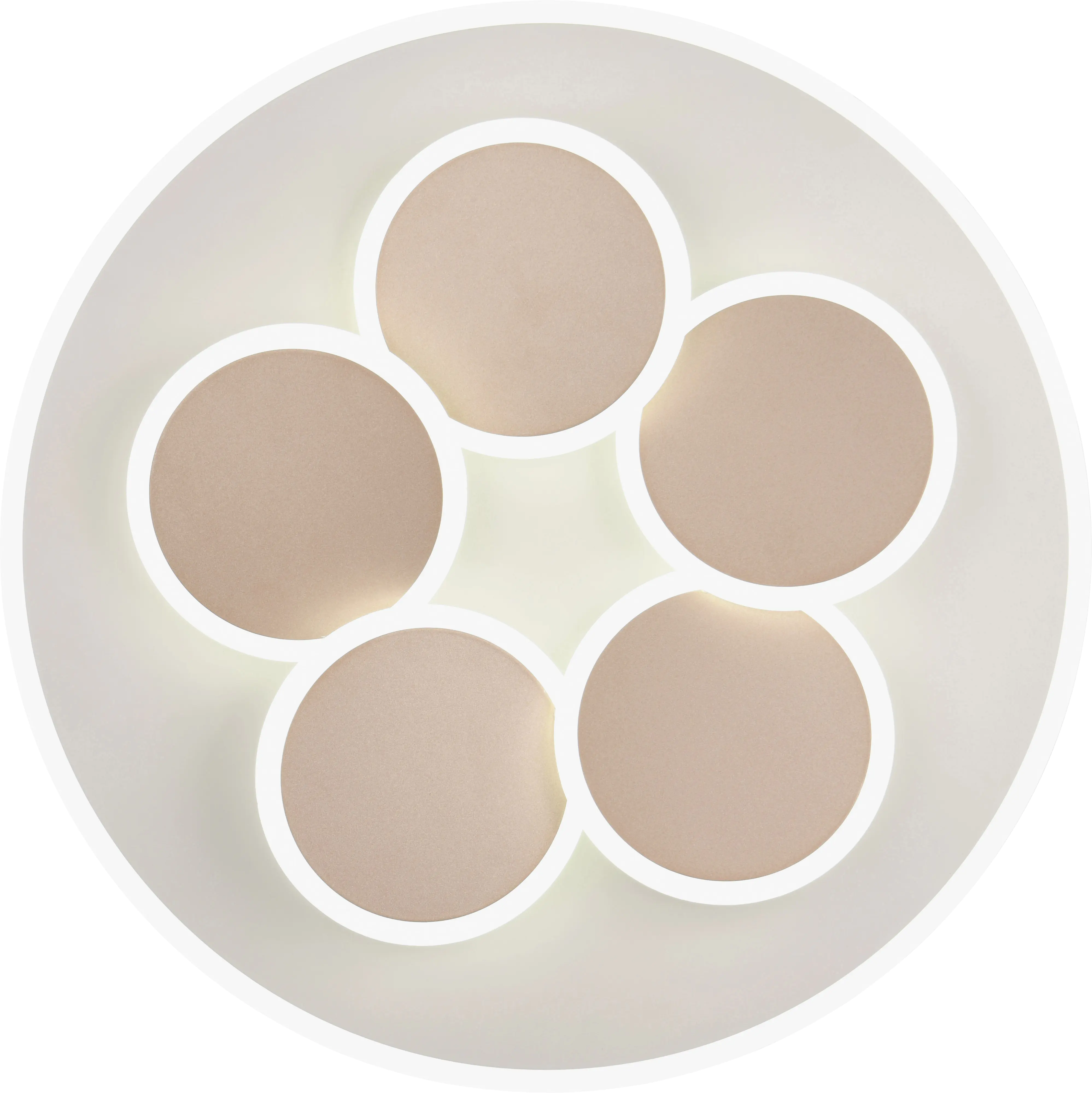 Trio Leuchten LED Deckenleuchte Mandala 35W warmweiß-kaltweiß Trio Leuchten LED Deckenleuchte Mandala 35W warmweiß-kaltweiß