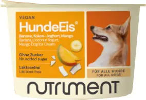 Nutriment Hundeeis Banane, Kokos-Joghurt, Mango, 90ml