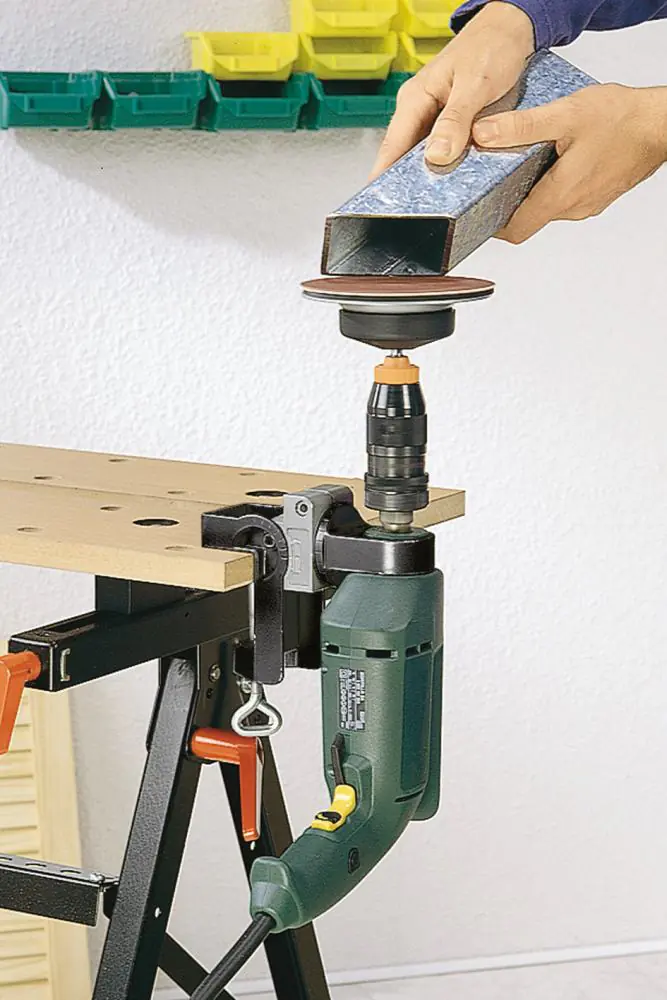Wolfcraft Kombihalter für Bohrmaschine Wolfcraft Kombihalter für Bohrmaschine