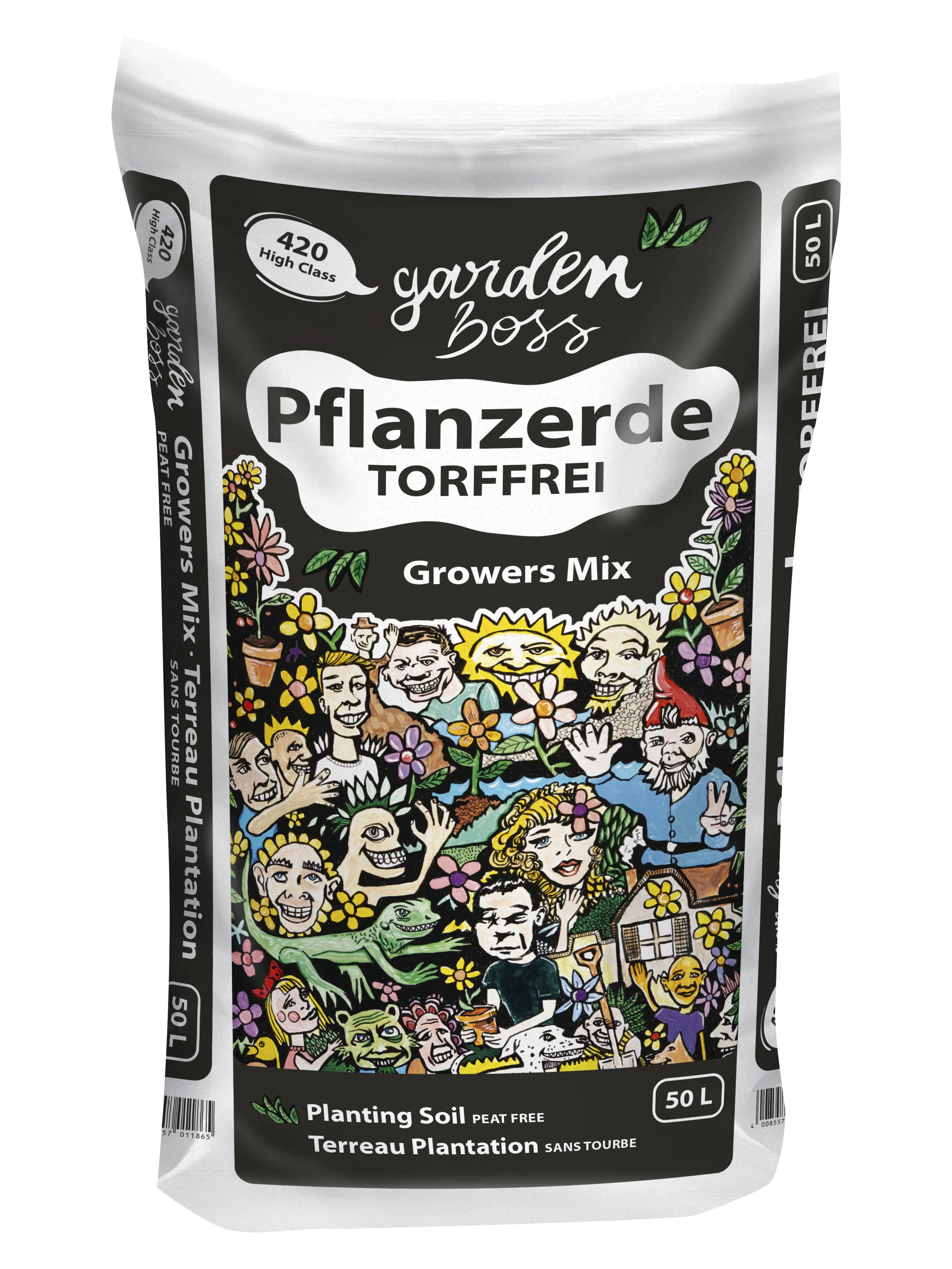 Gardenboss Pflanzerde torffrei 50 L Growers Mix Gardenboss Pflanzerde torffrei 50 L Growers Mix
