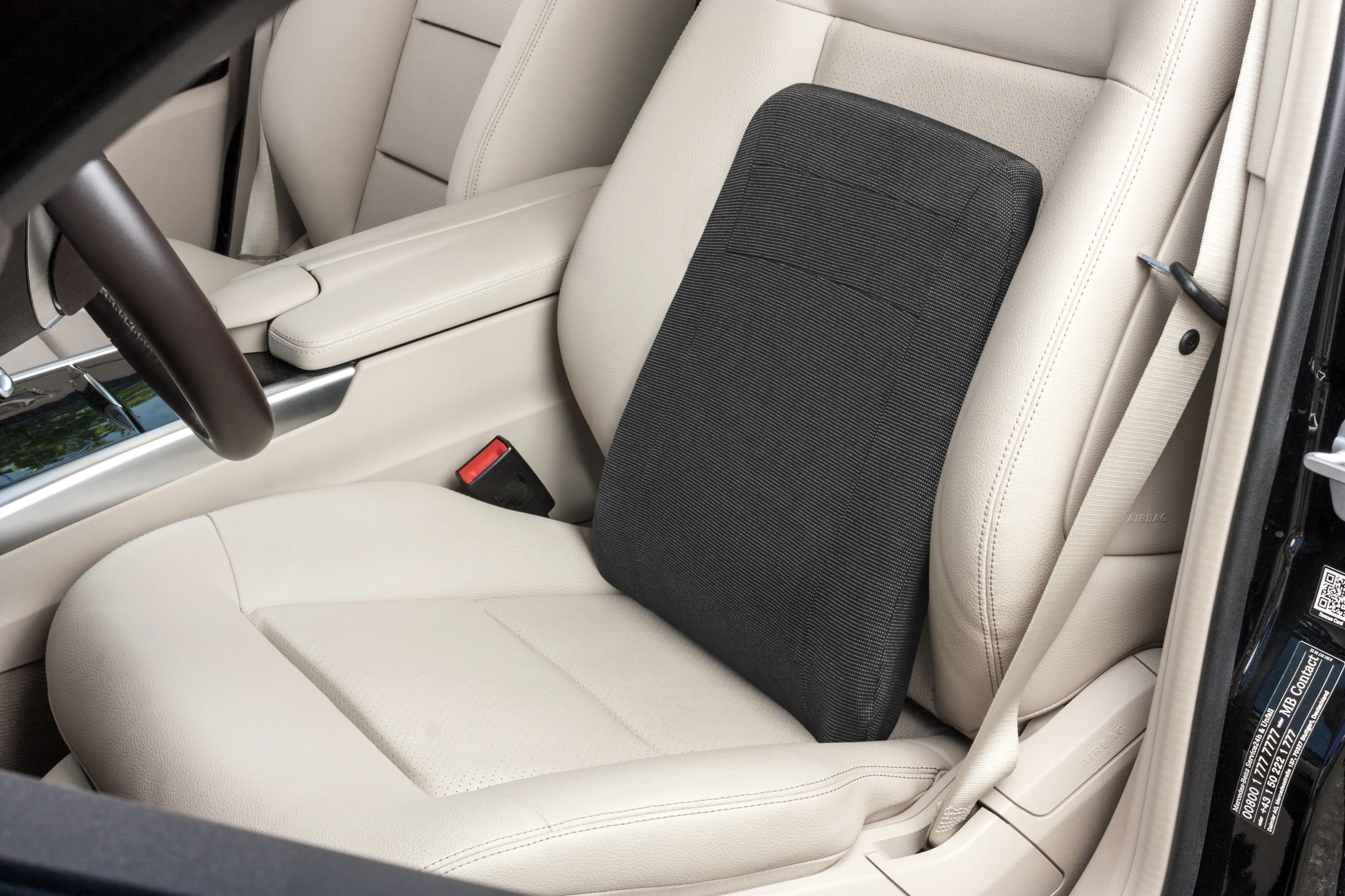 Walser Lendenkissen Backup Bilo schwarz 1 teilig